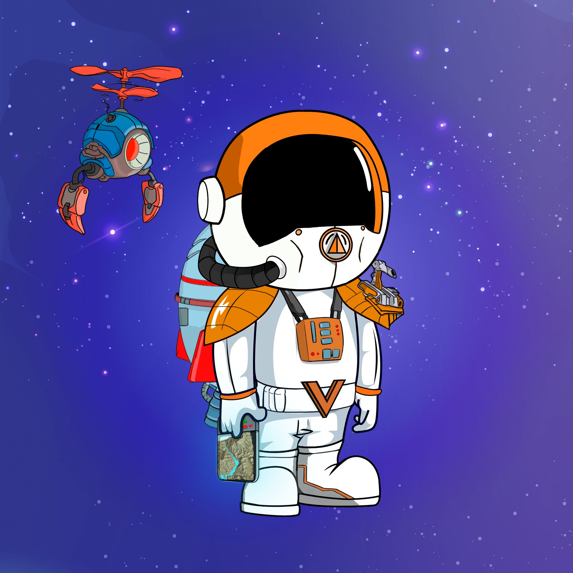 Galactic Astros #2189 NFT on Algorand