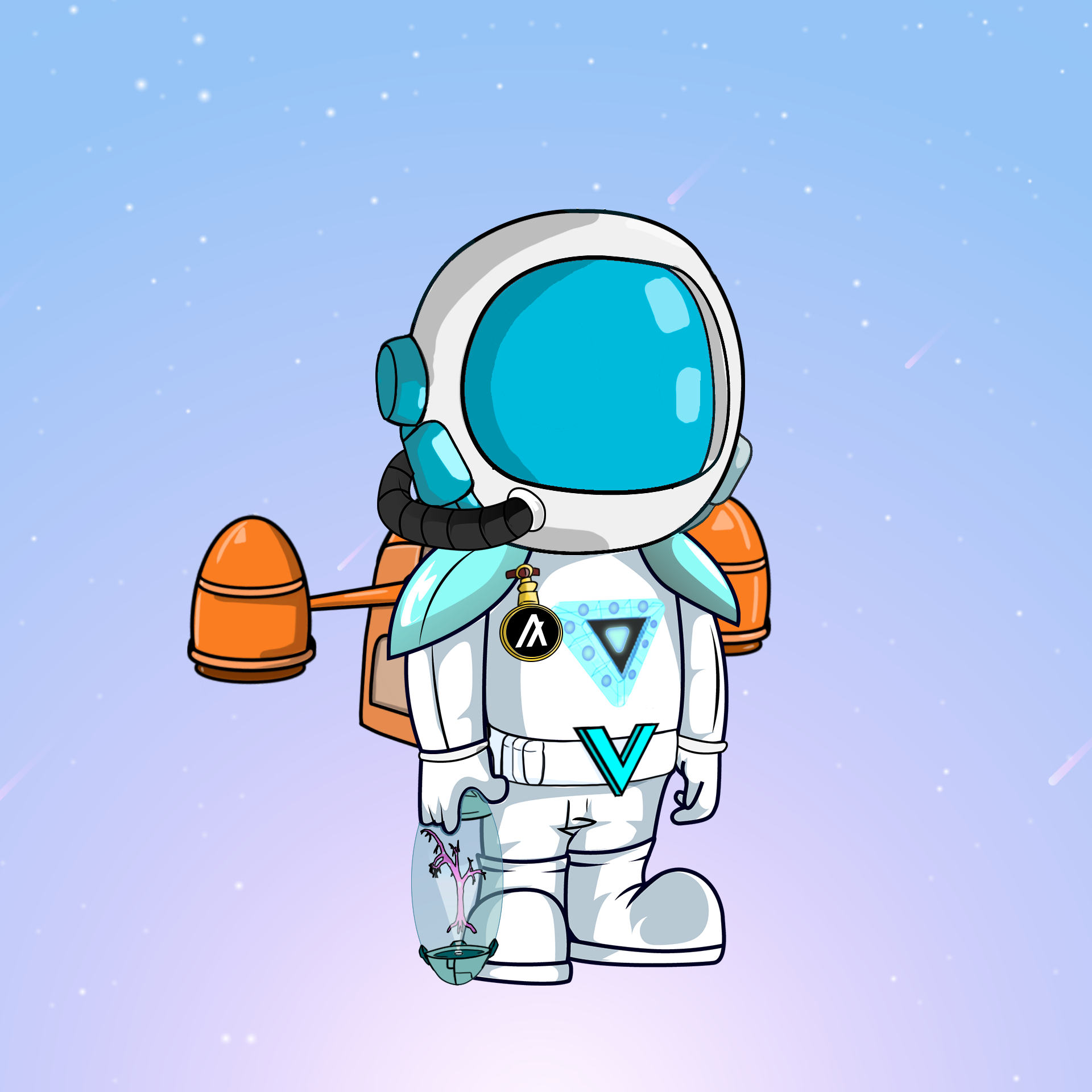 Galactic Astros #2200 NFT on Algorand