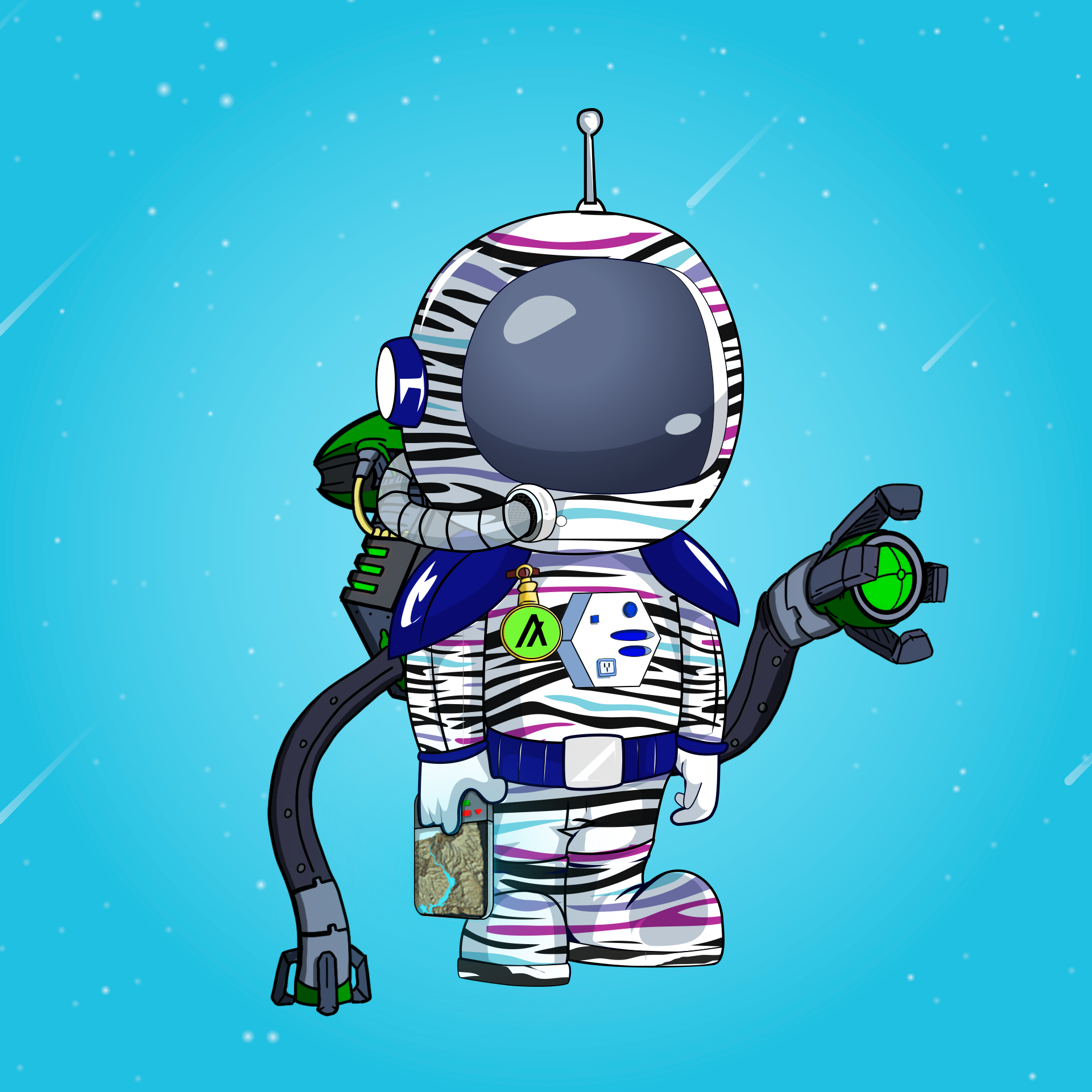 Galactic Astros #2204 NFT on Algorand