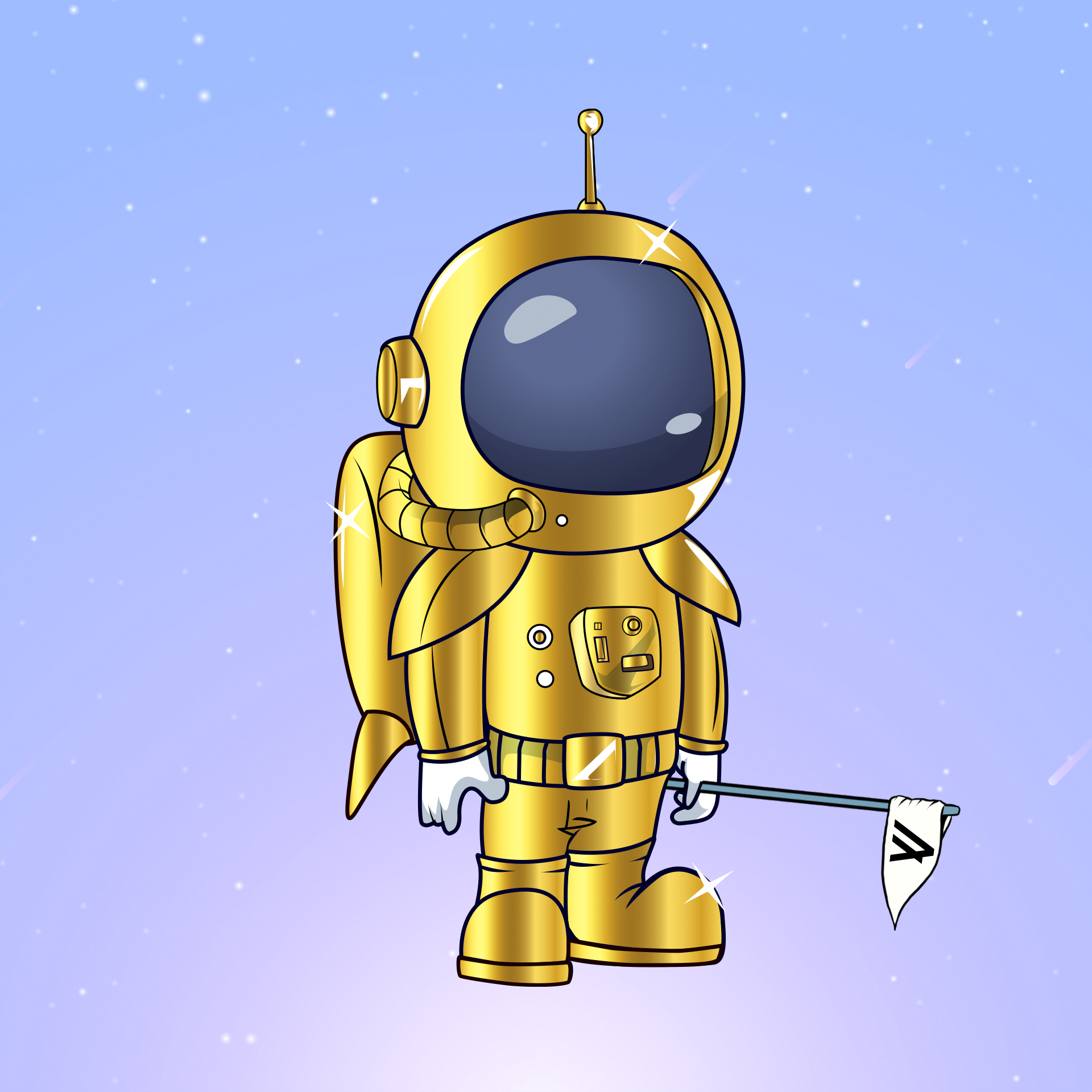 Galactic Astros #221 NFT on Algorand