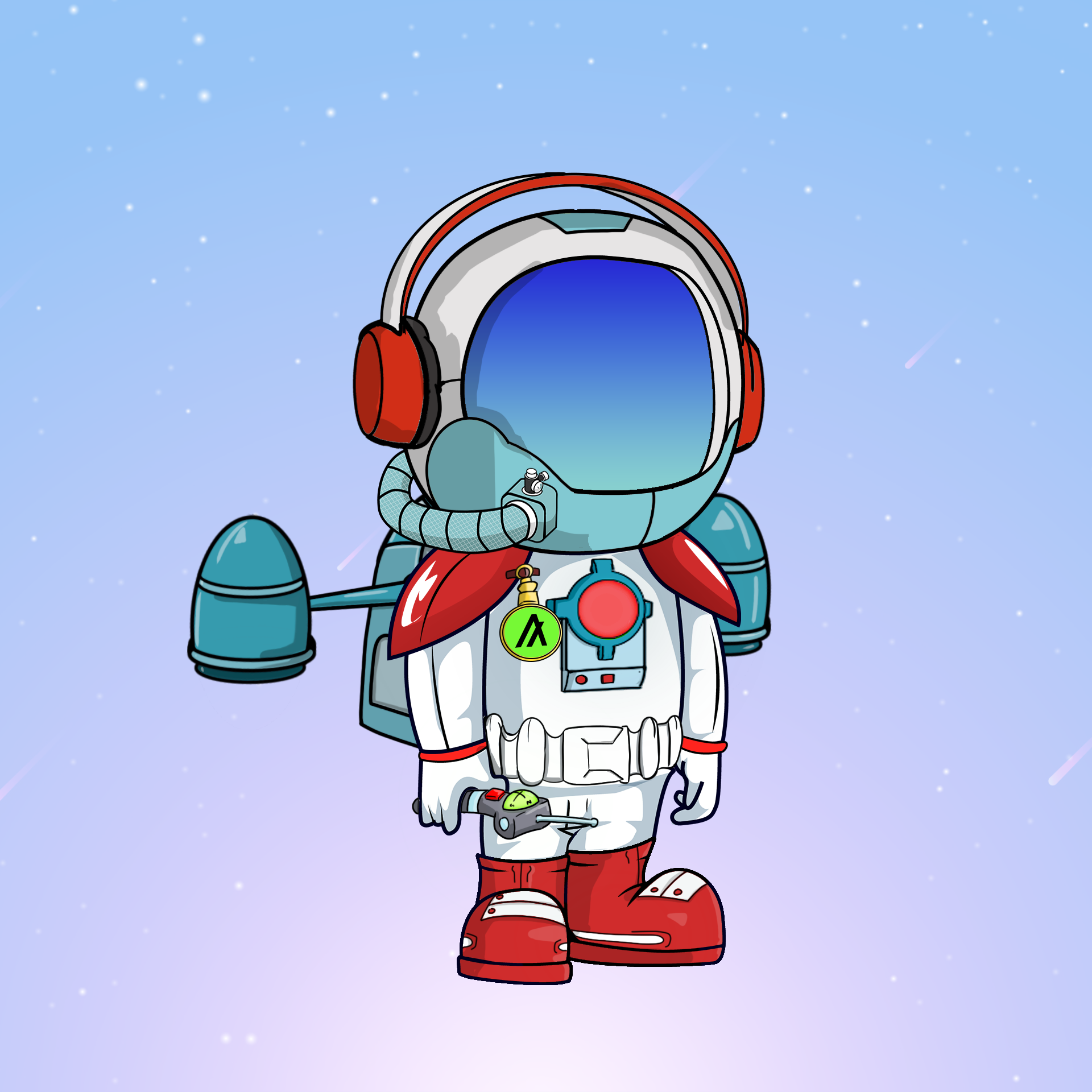 Galactic Astros #2217 NFT on Algorand