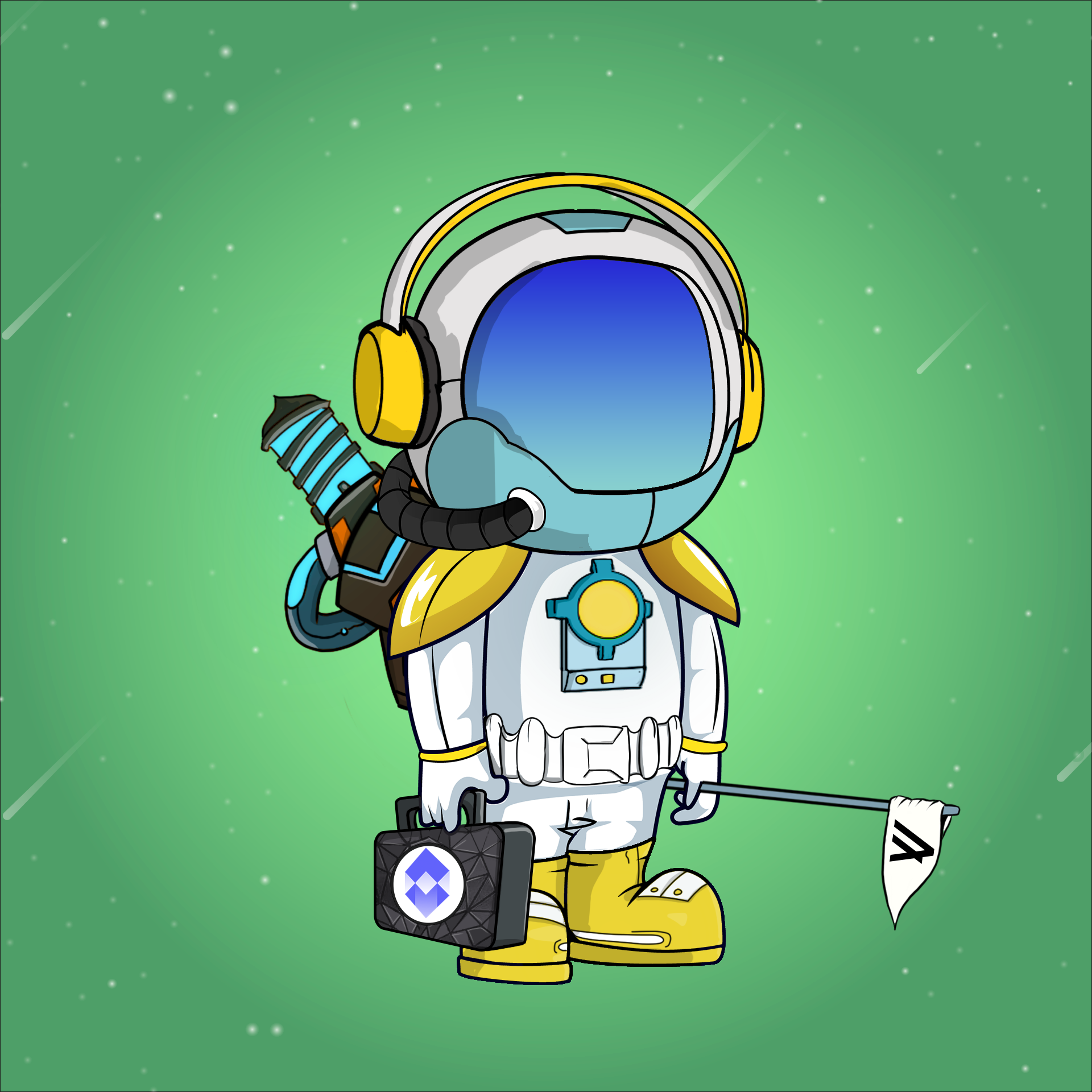 Galactic Astros #2224 NFT on Algorand