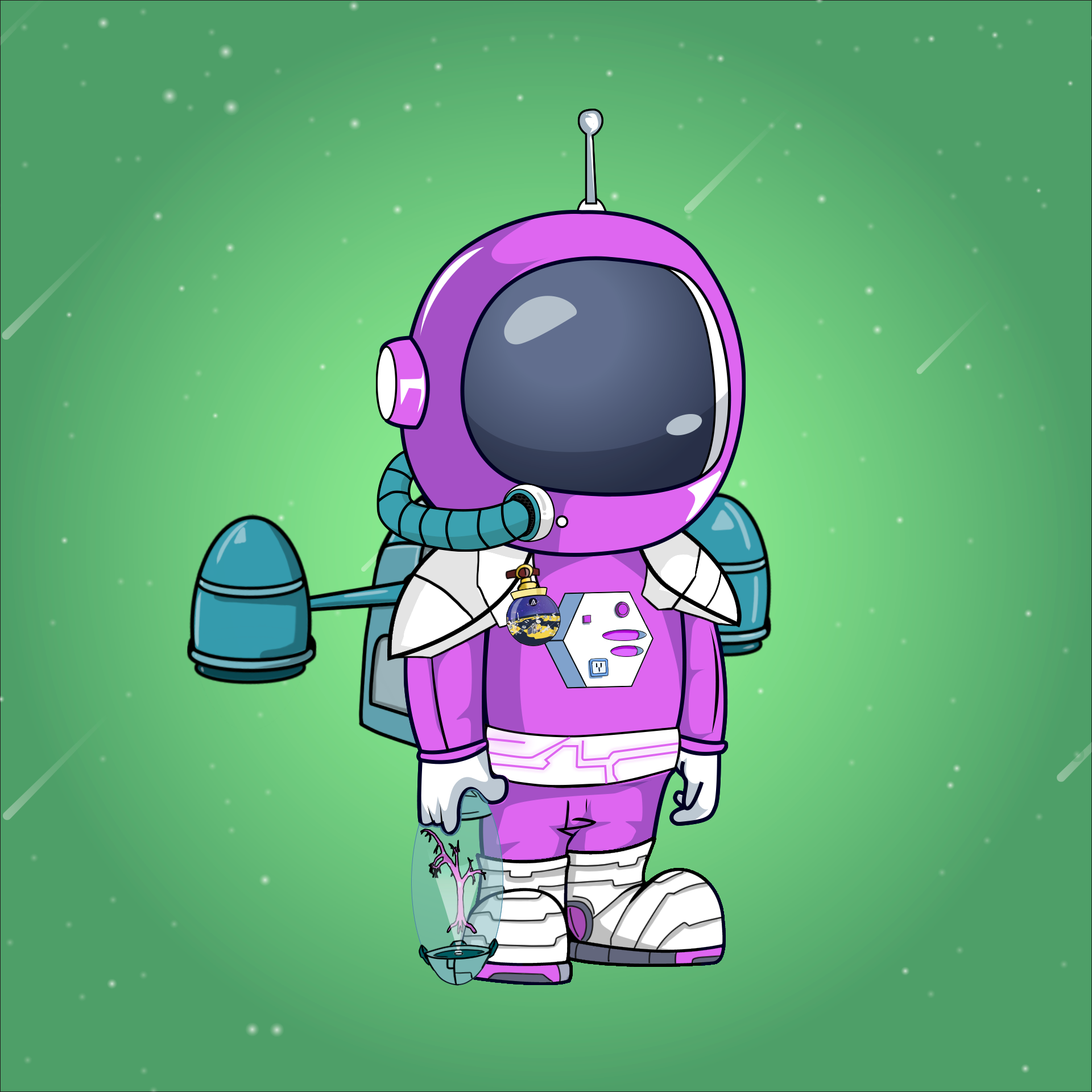 Galactic Astros #2227 NFT on Algorand