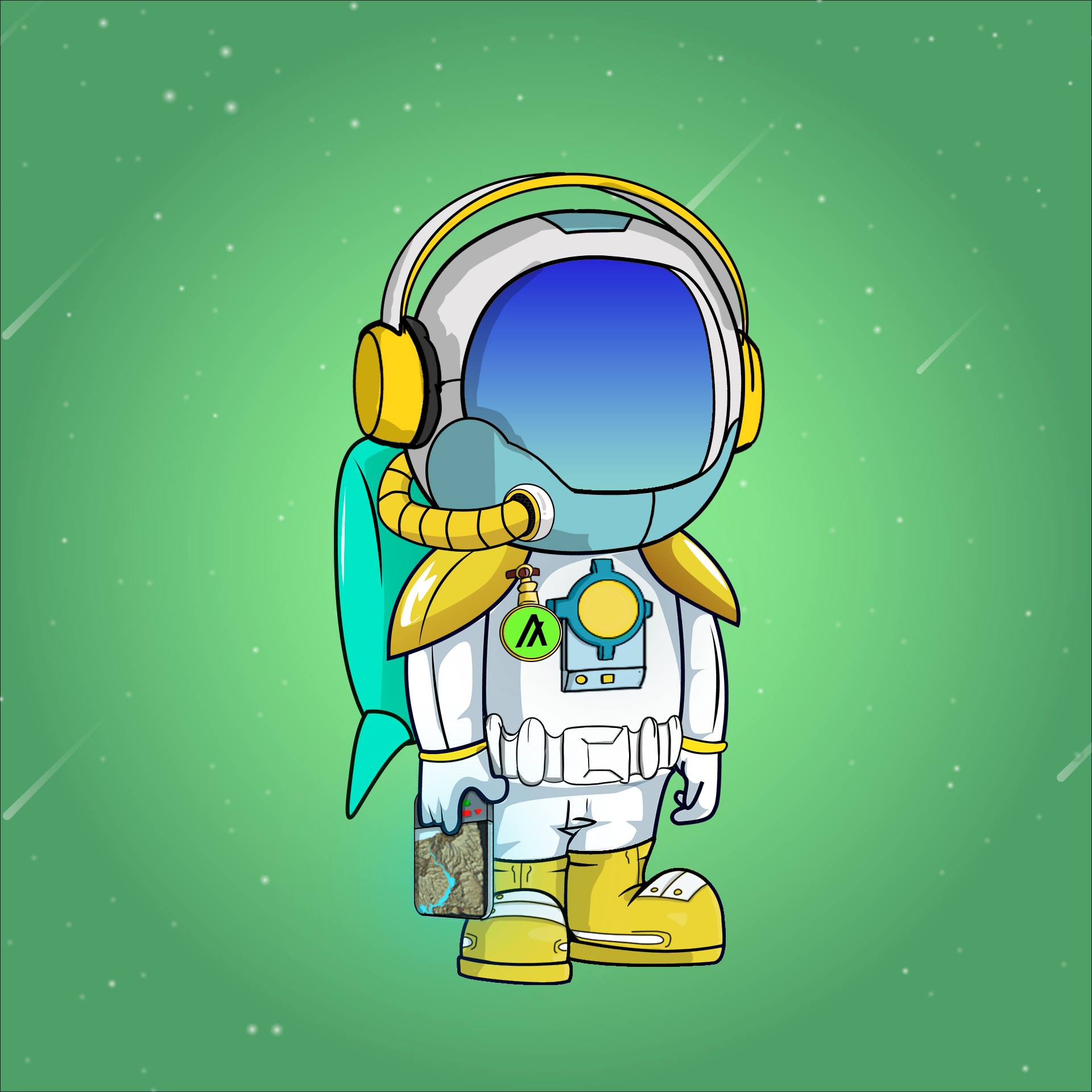 Galactic Astros #2228 NFT on Algorand