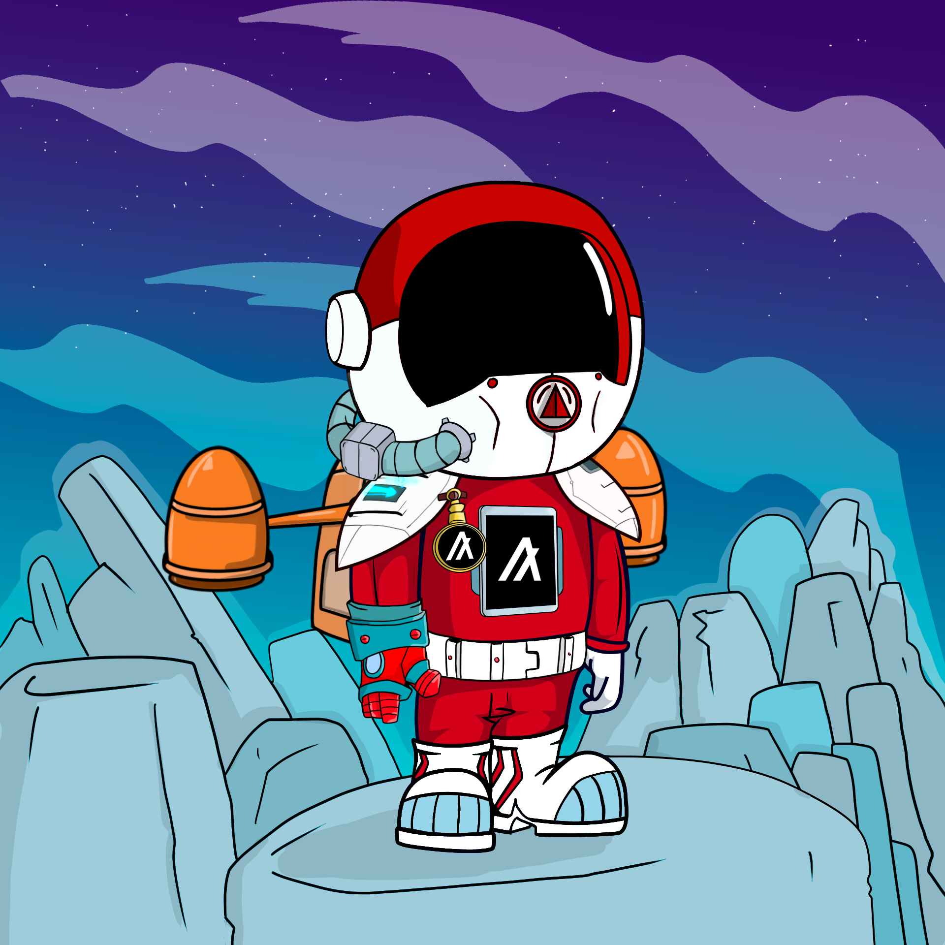 Galactic Astros #224 NFT on Algorand