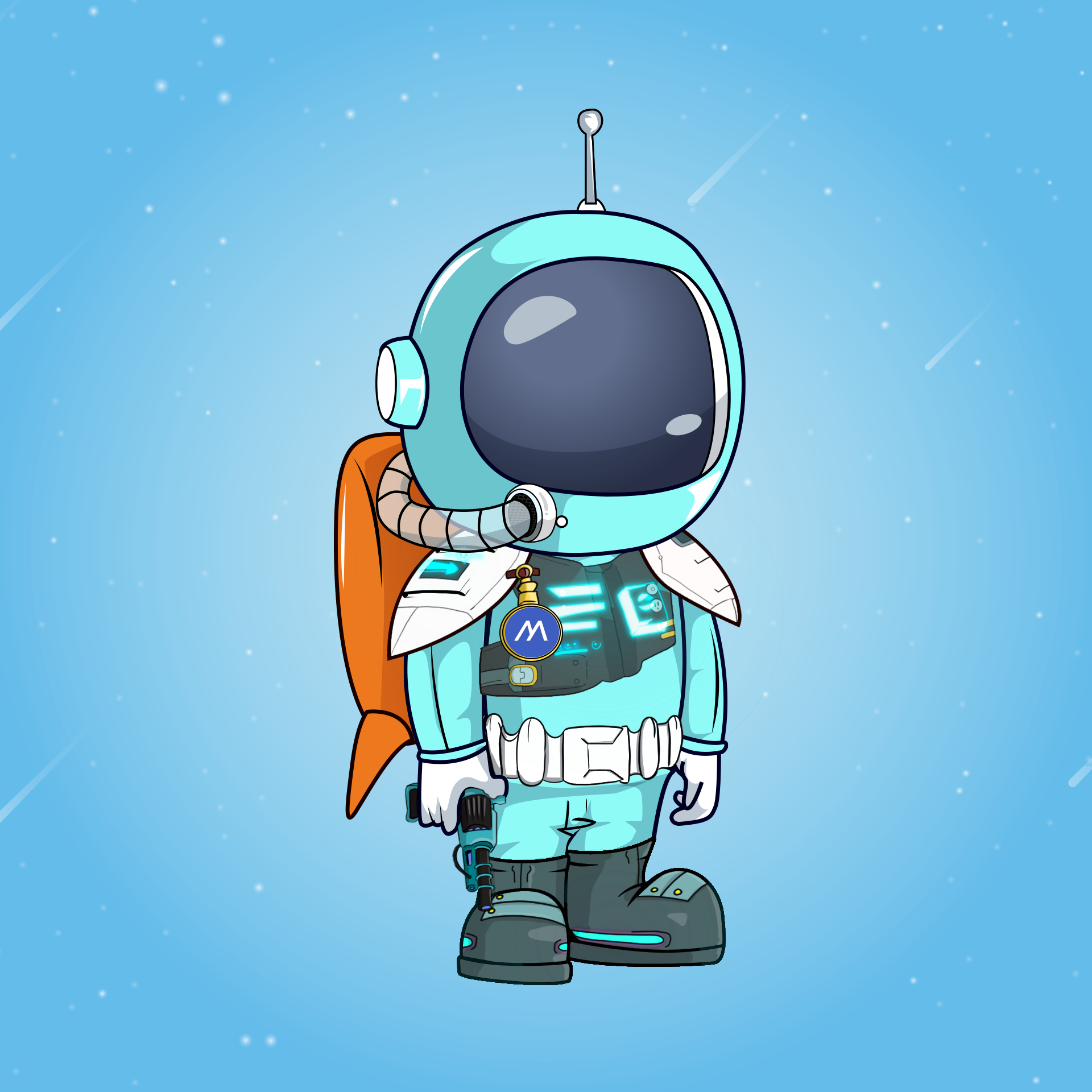 Galactic Astros #2245 NFT on Algorand