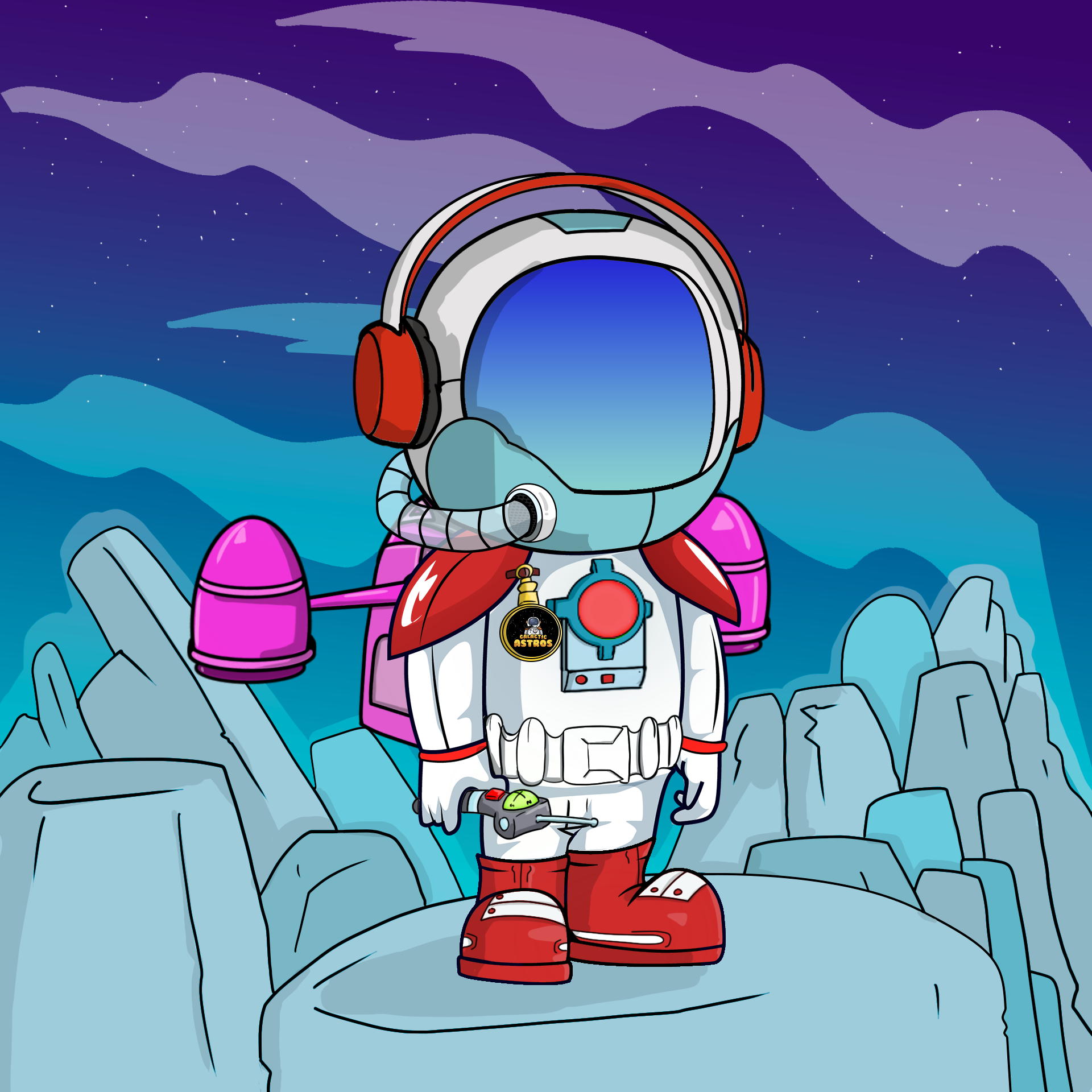 Galactic Astros #2255 NFT on Algorand
