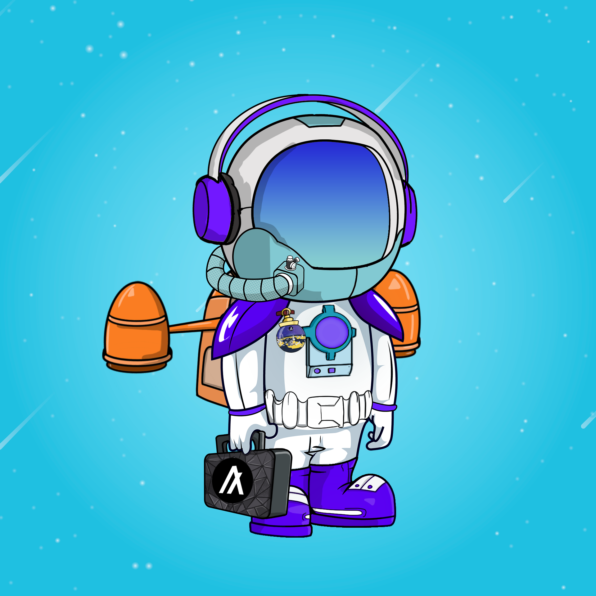 Galactic Astros #2256 NFT on Algorand
