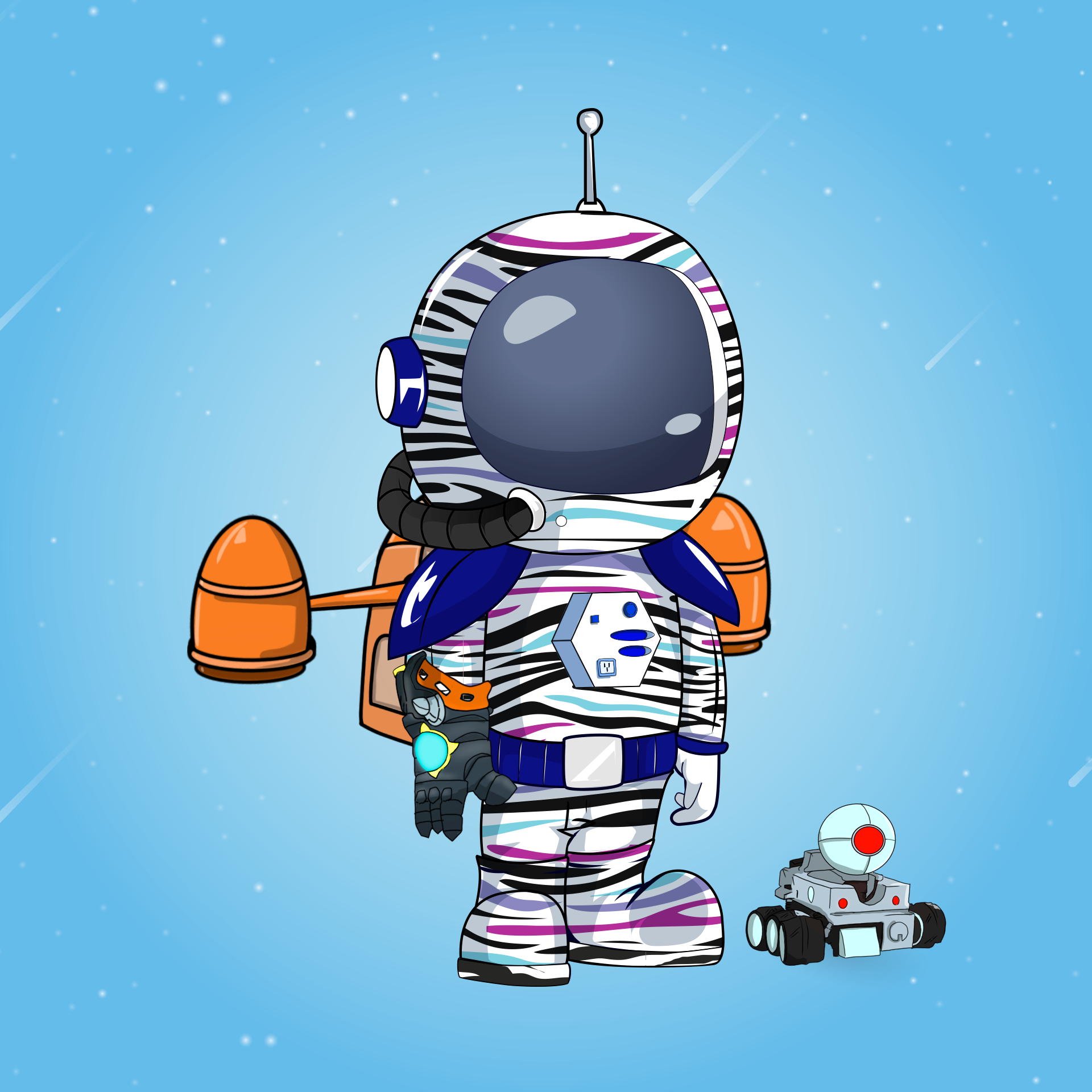 Galactic Astros #2260 NFT on Algorand