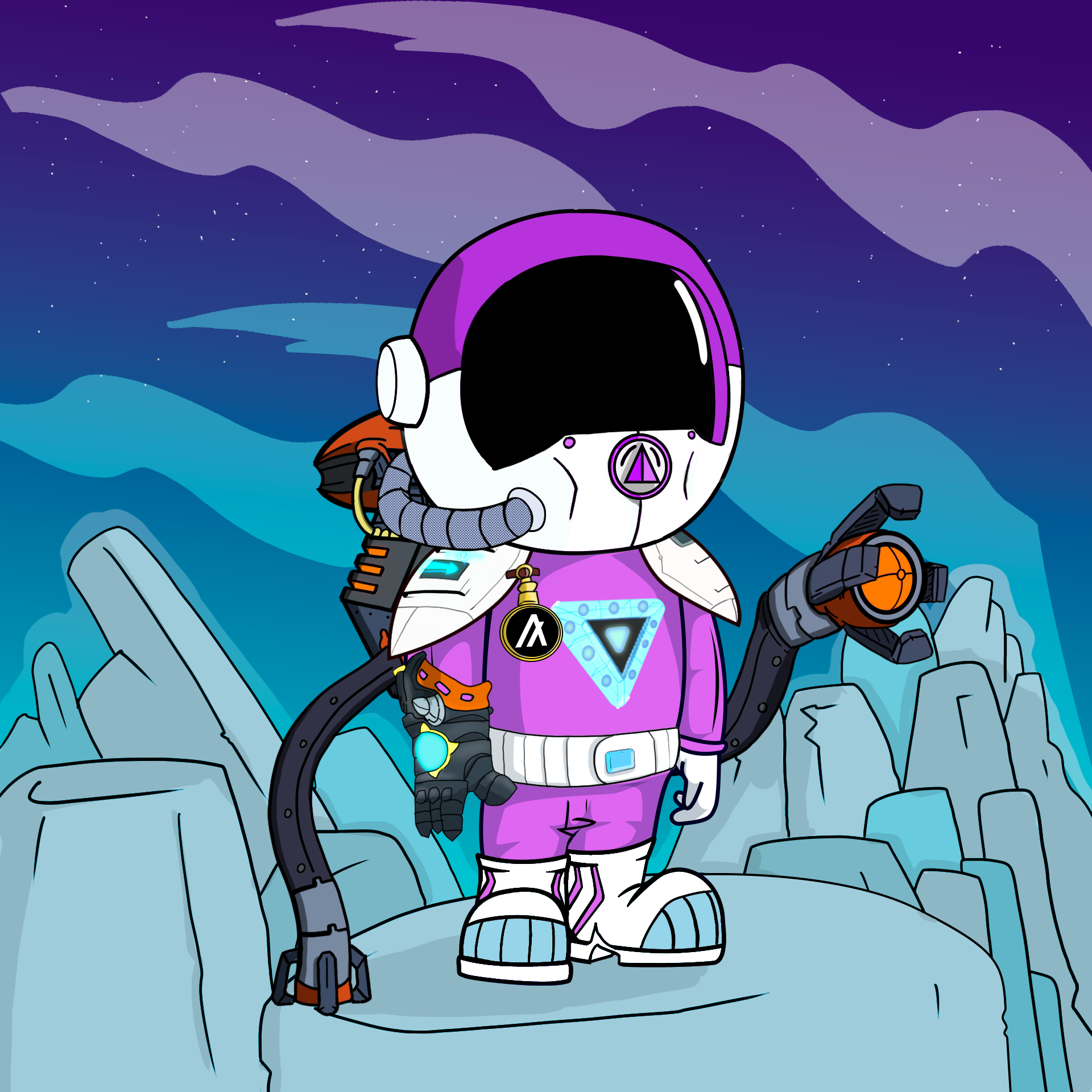 Galactic Astros #2261 NFT on Algorand