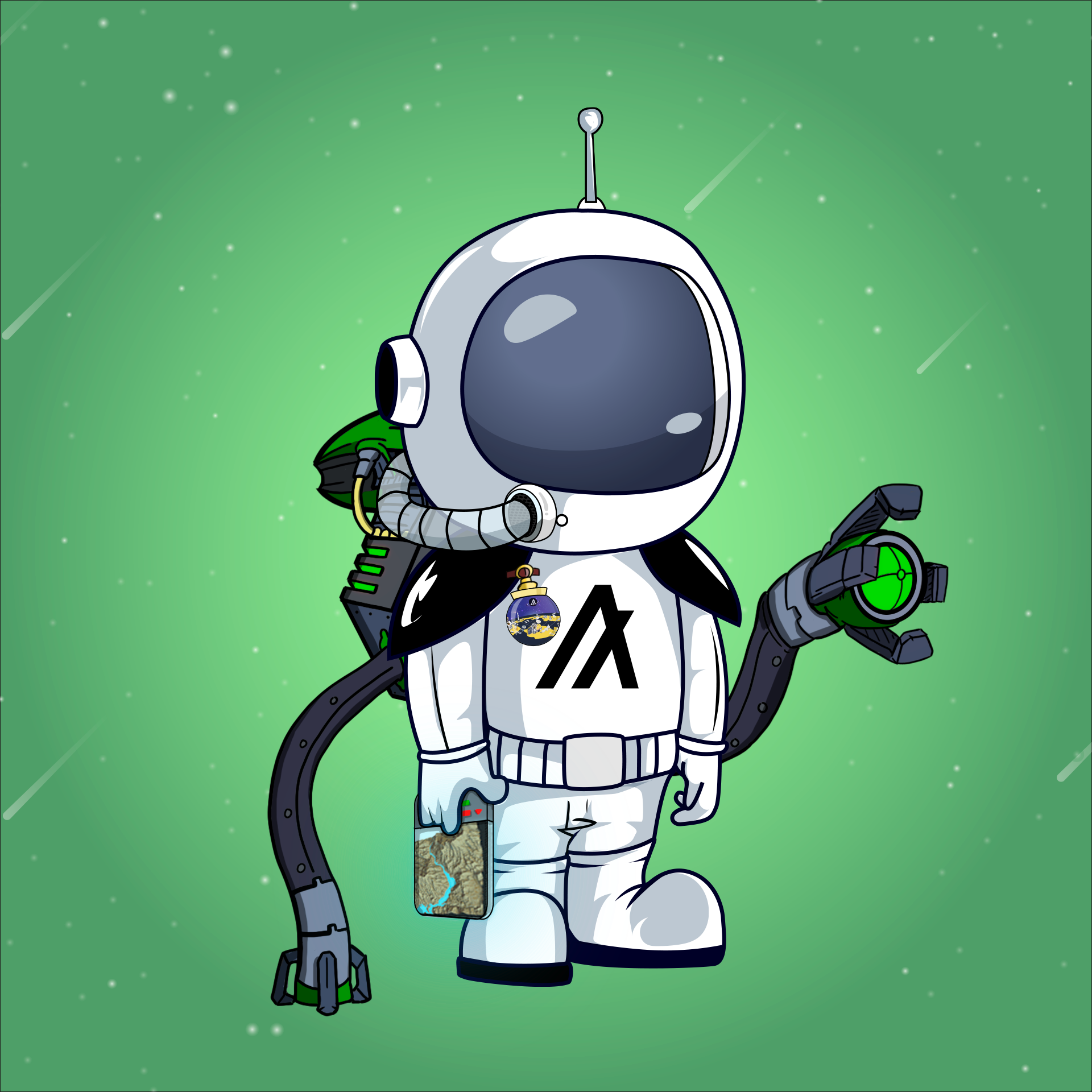 Galactic Astros #2264 NFT on Algorand