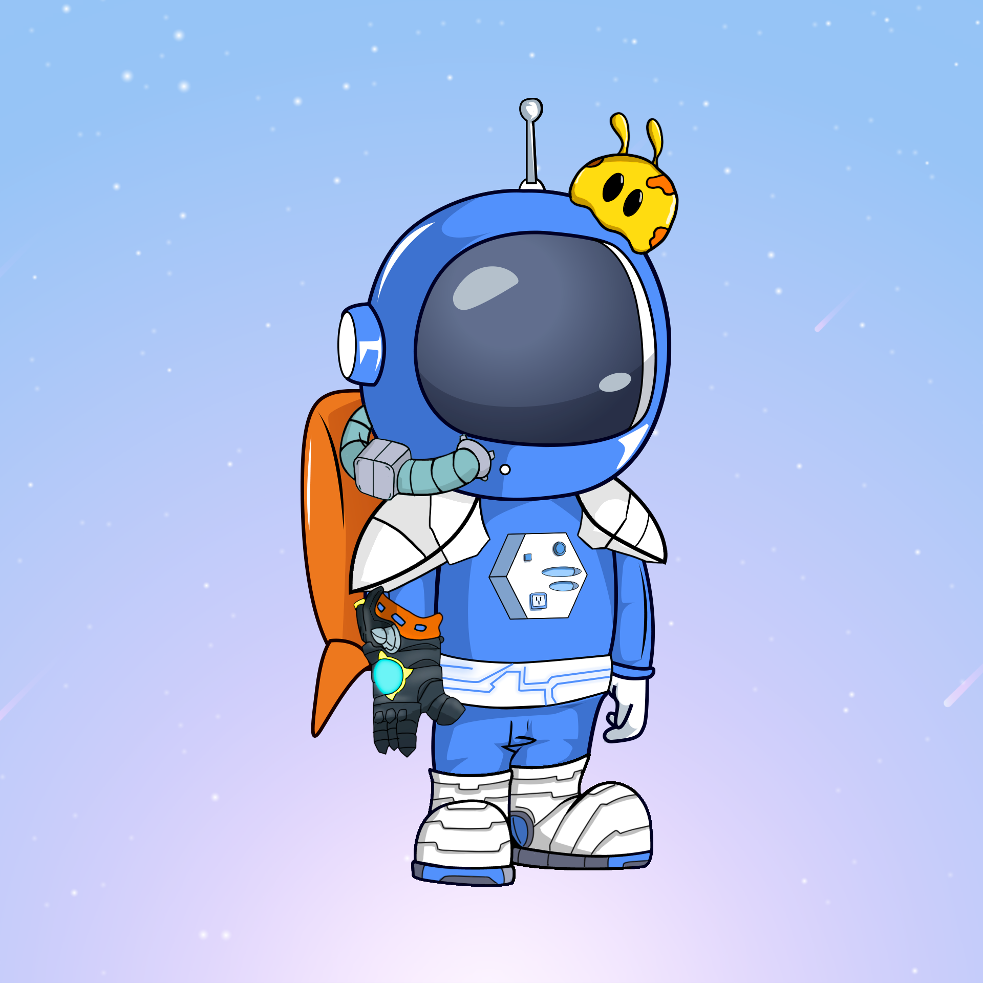 Galactic Astros #2266 NFT on Algorand