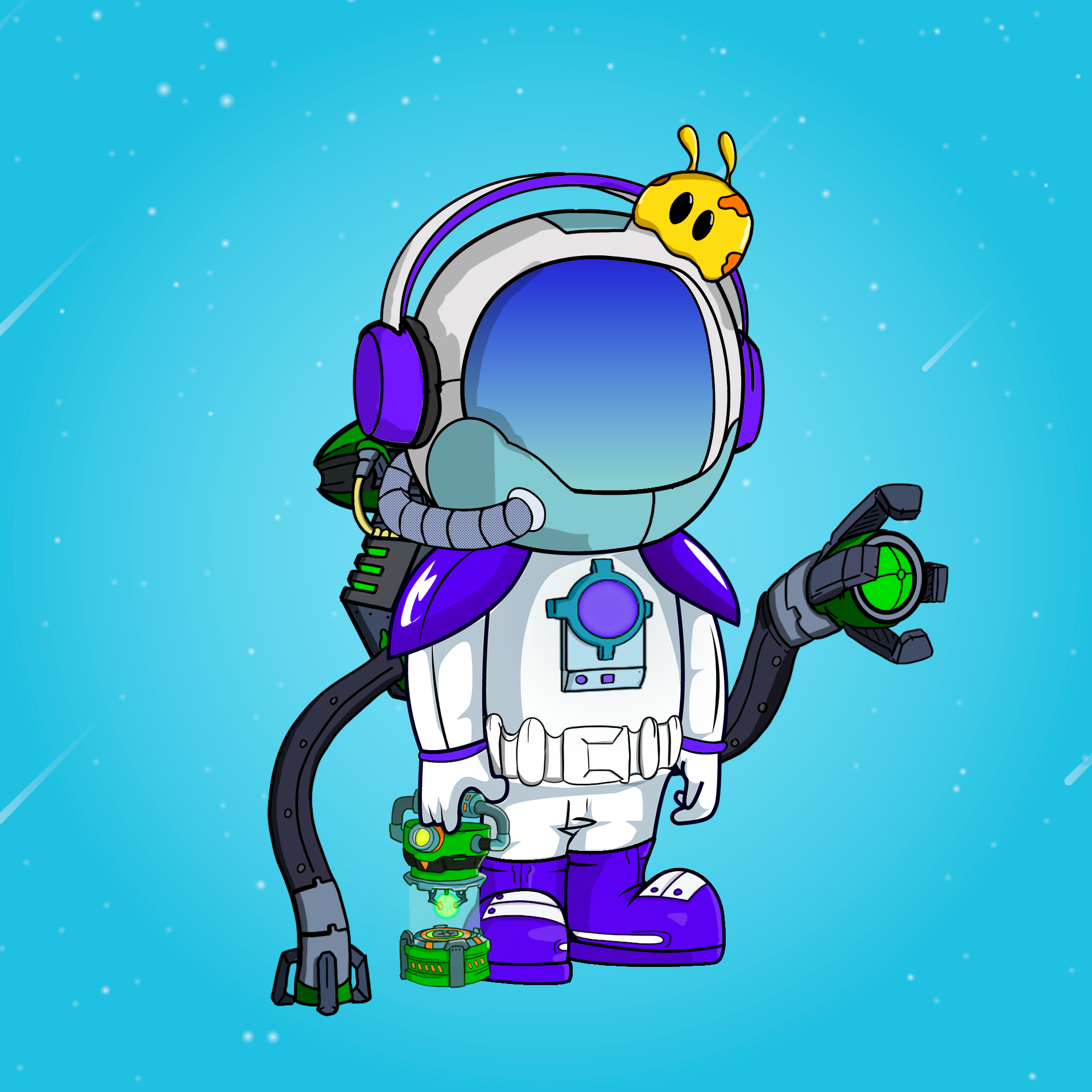 Galactic Astros #2274 NFT on Algorand