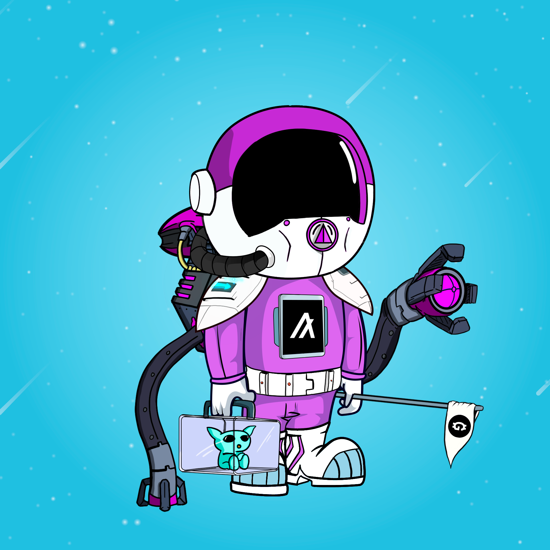 Galactic Astros #2280 NFT on Algorand