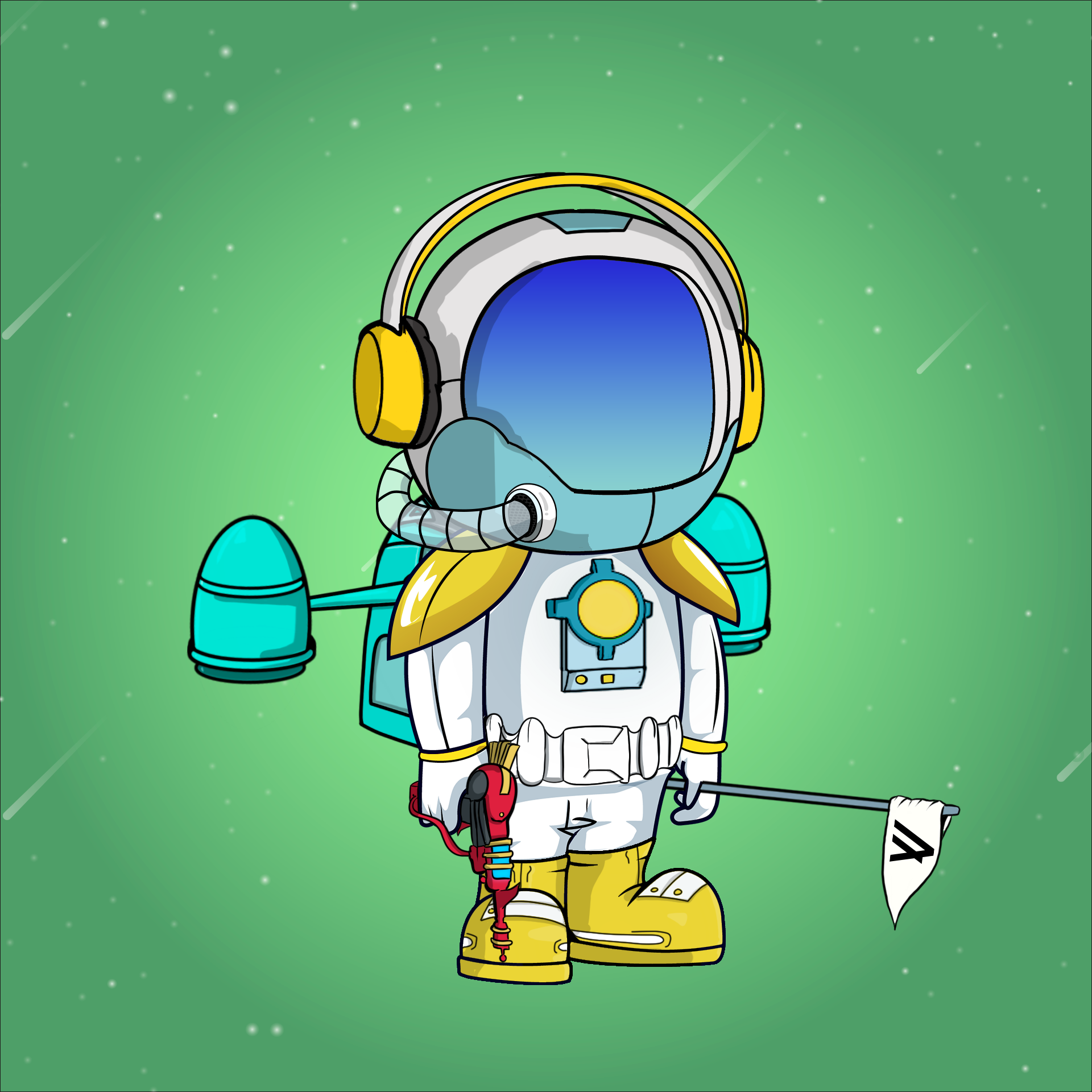 Galactic Astros #2283 NFT on Algorand