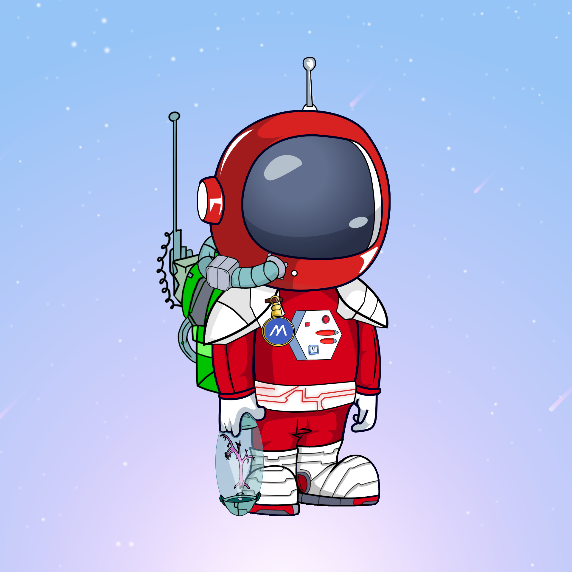 Galactic Astros #2287 NFT on Algorand