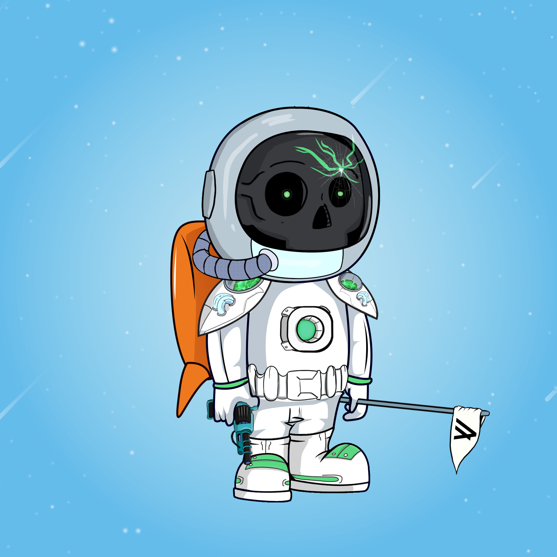 Galactic Astros #2291 NFT on Algorand