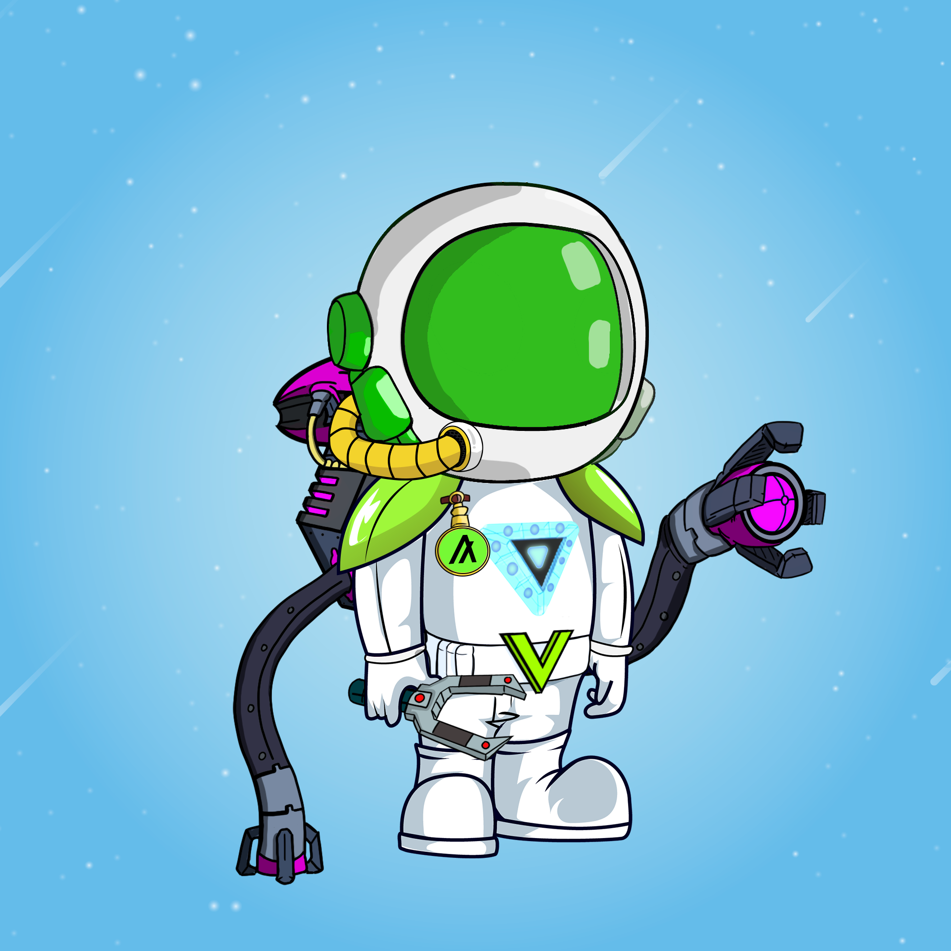 Galactic Astros #2293 NFT on Algorand