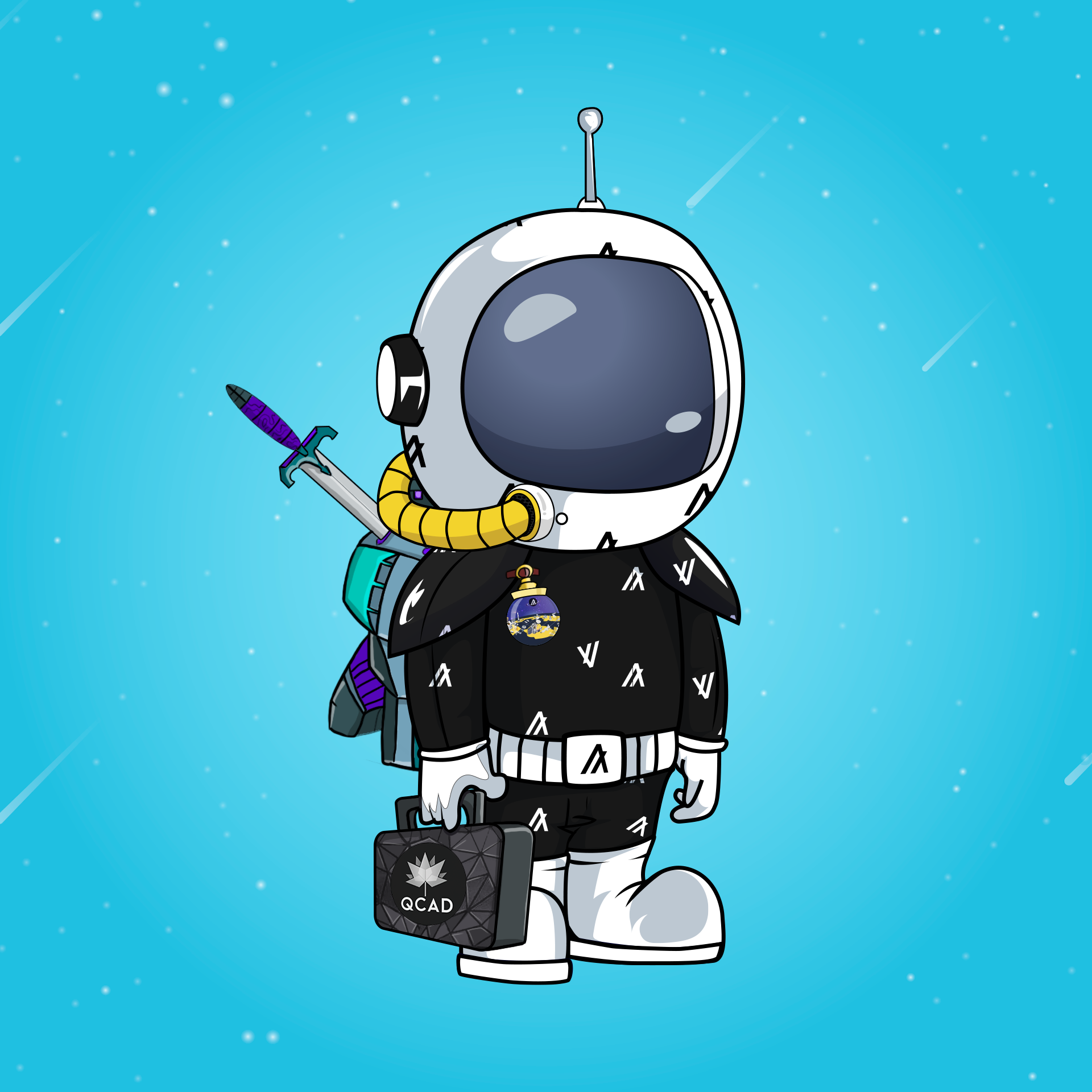 Galactic Astros #2295 NFT on Algorand