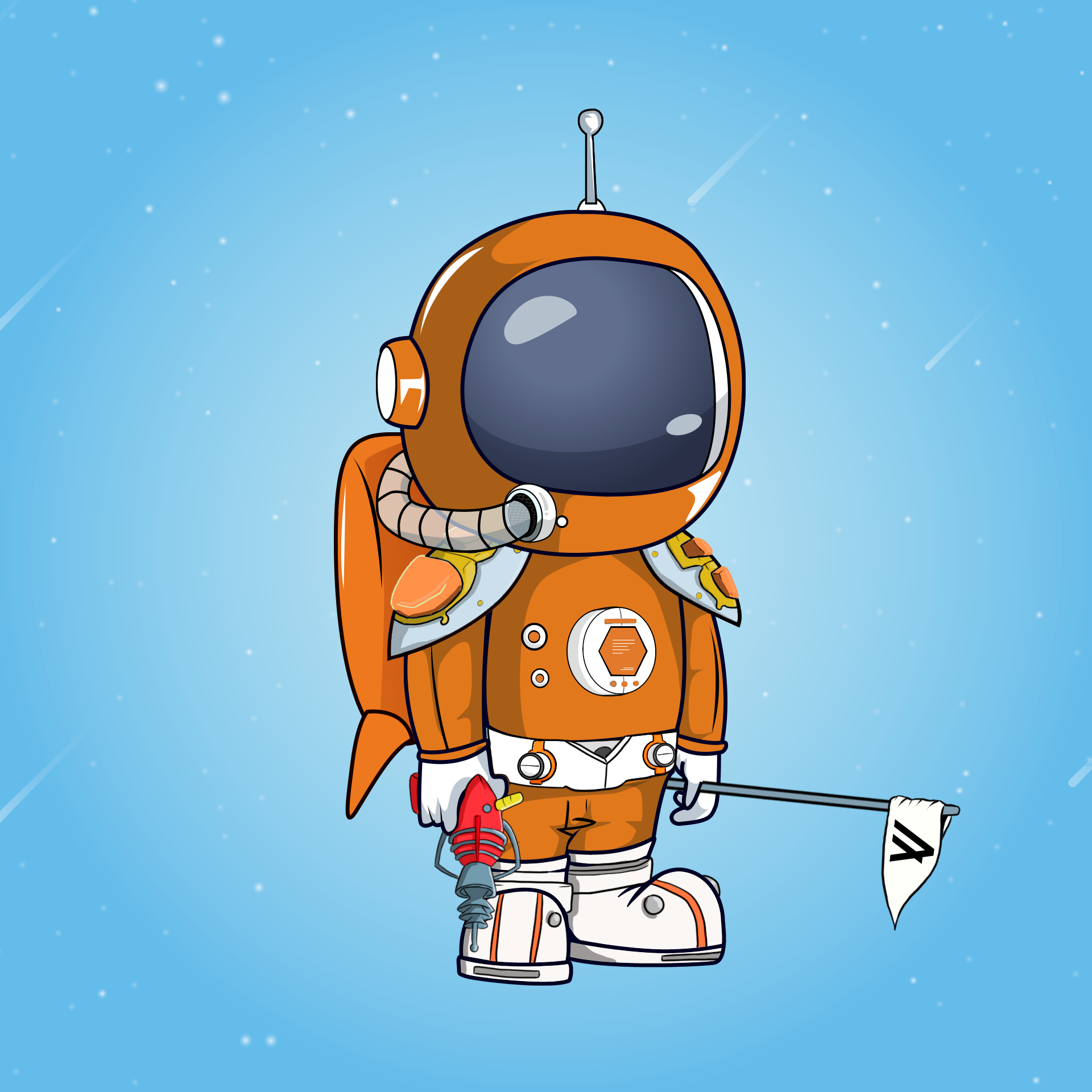 Galactic Astros #2307 NFT on Algorand