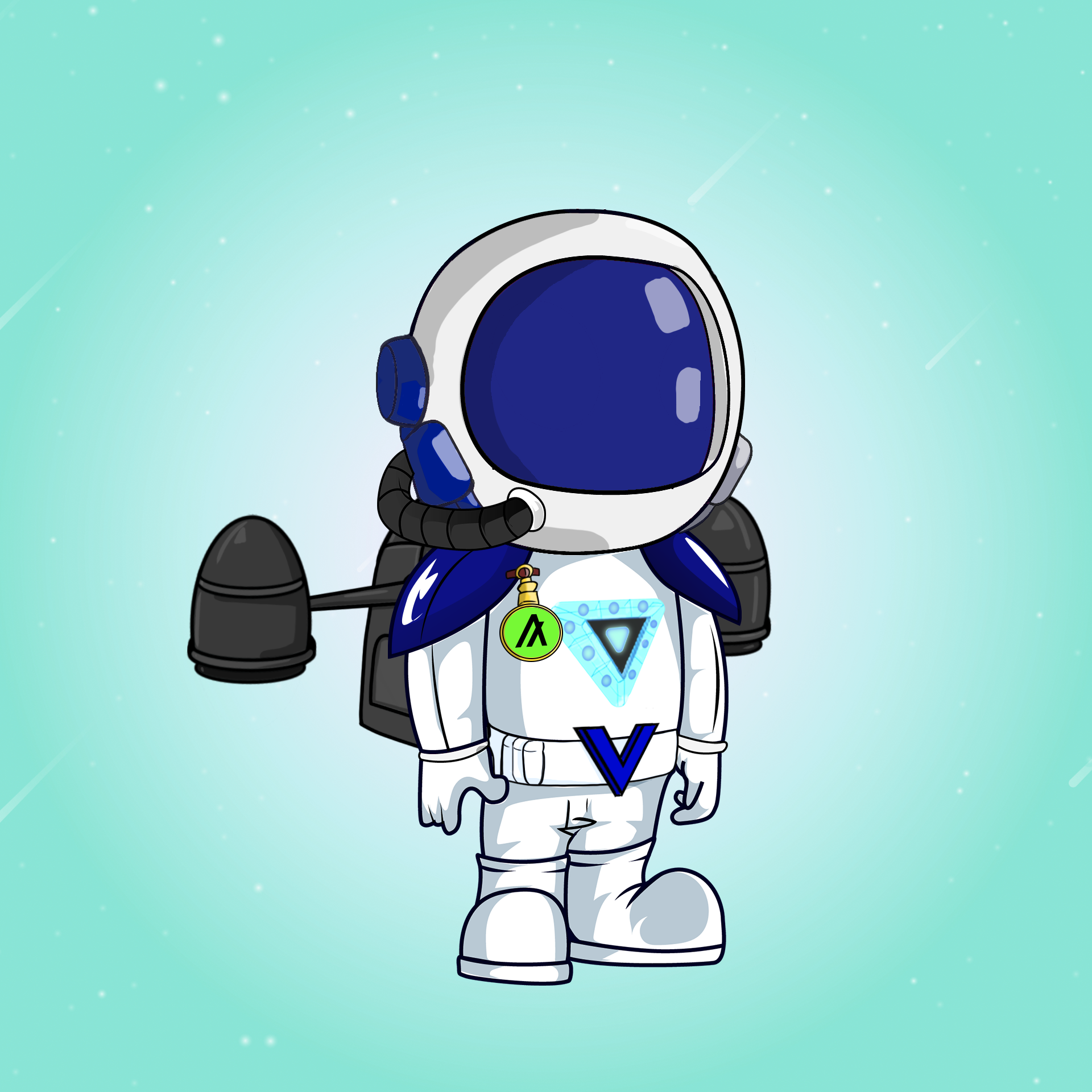 Galactic Astros #2316 NFT on Algorand