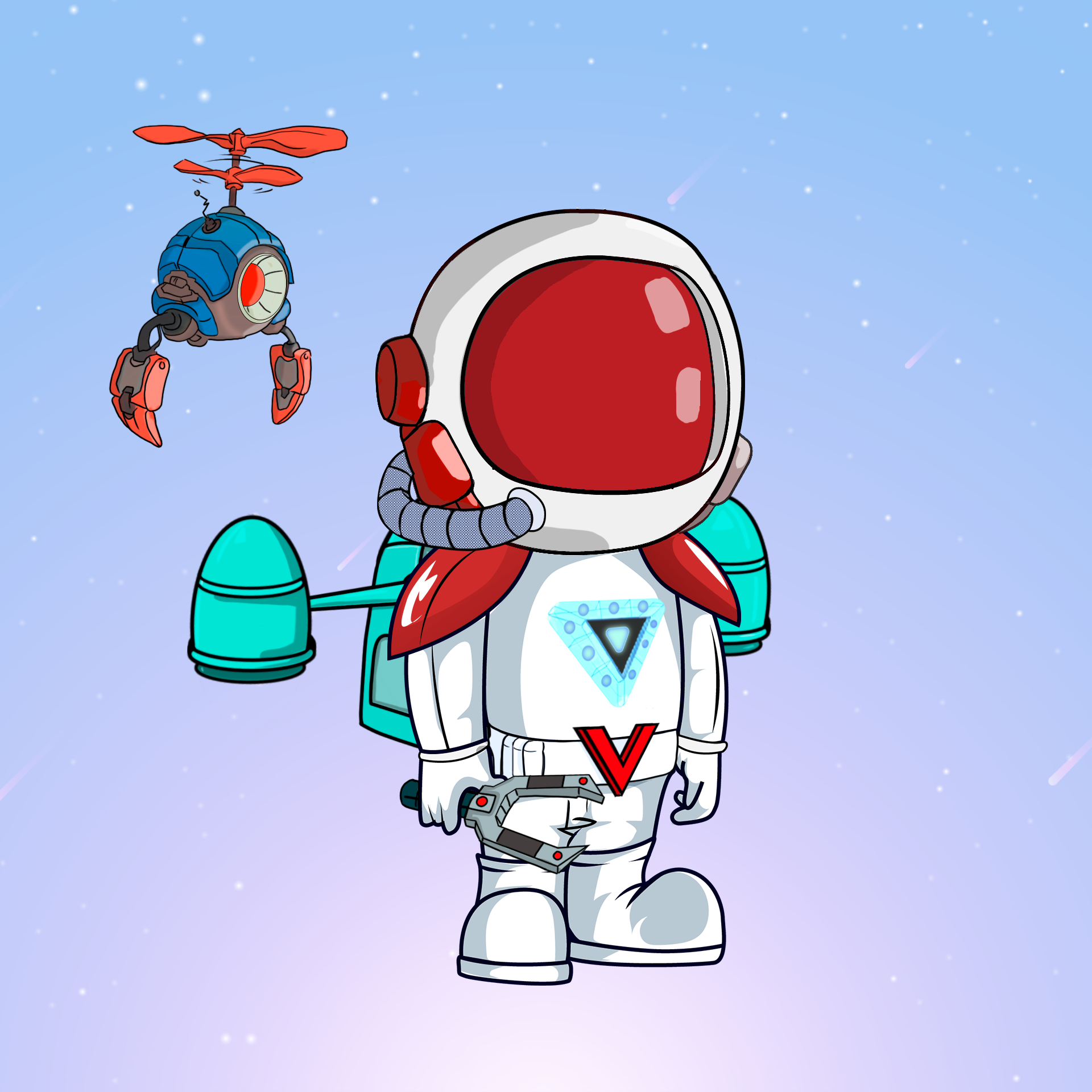 Galactic Astros #2329 NFT on Algorand