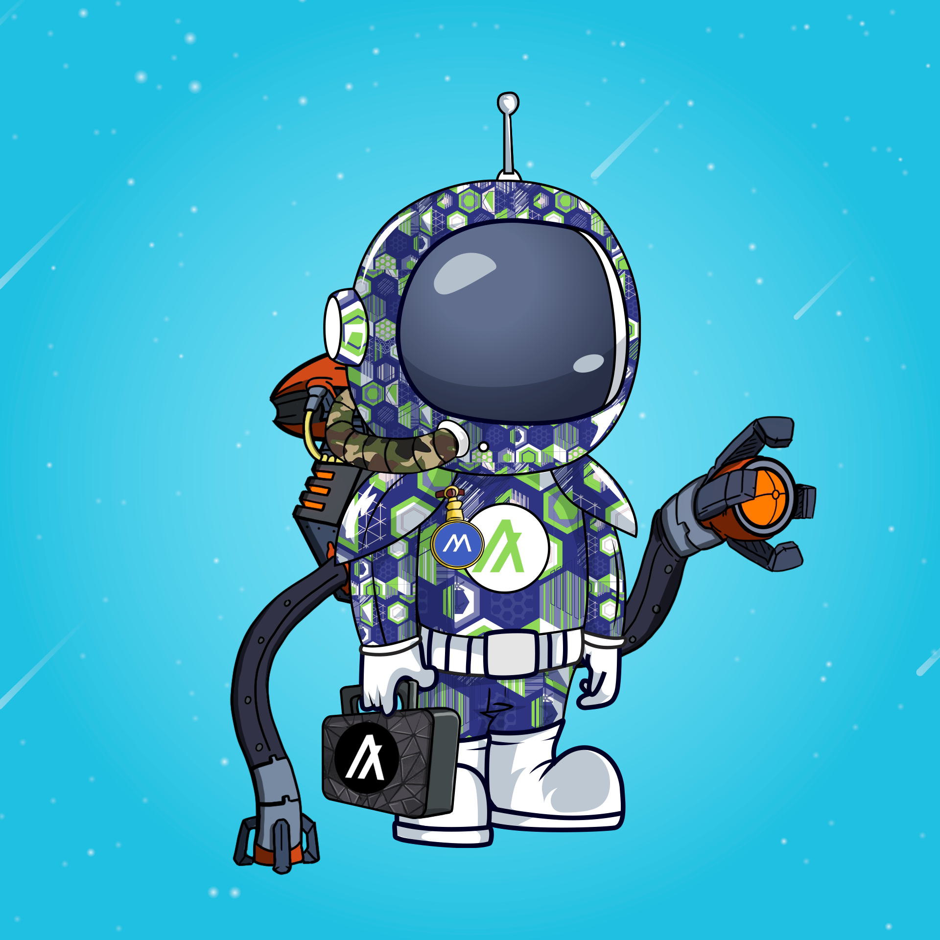 Galactic Astros #2335 NFT on Algorand