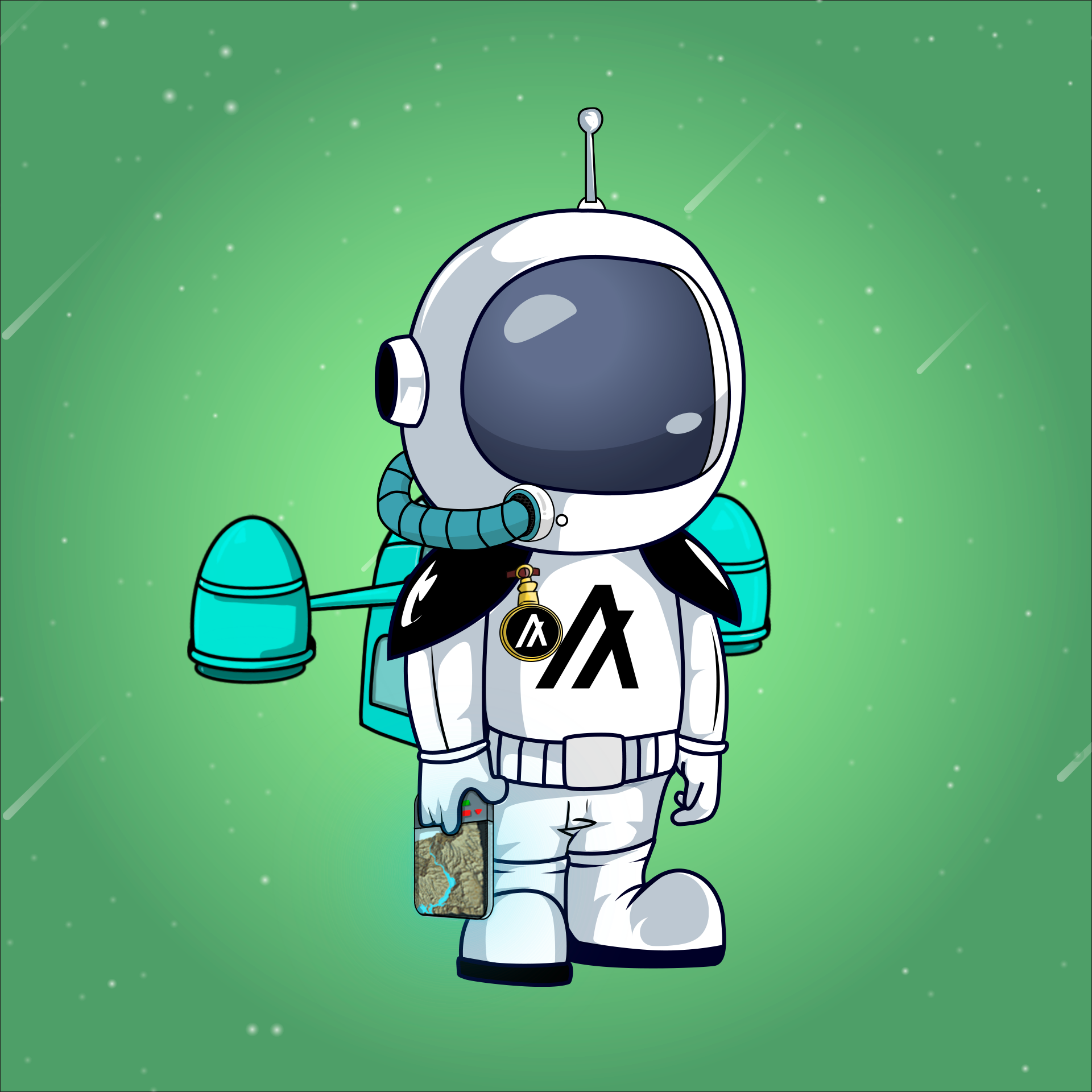 Galactic Astros #2337 NFT on Algorand