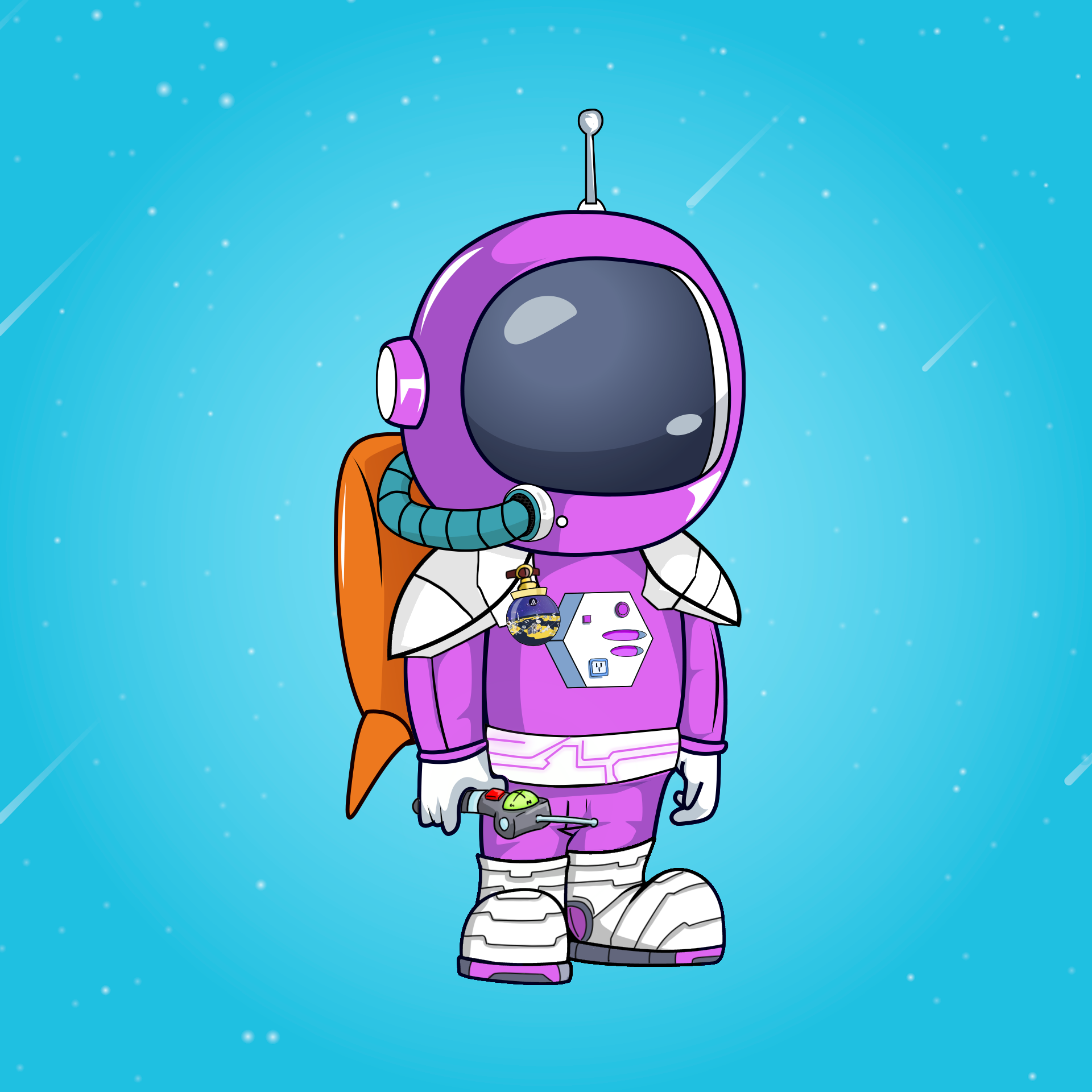 Galactic Astros #2343 NFT on Algorand