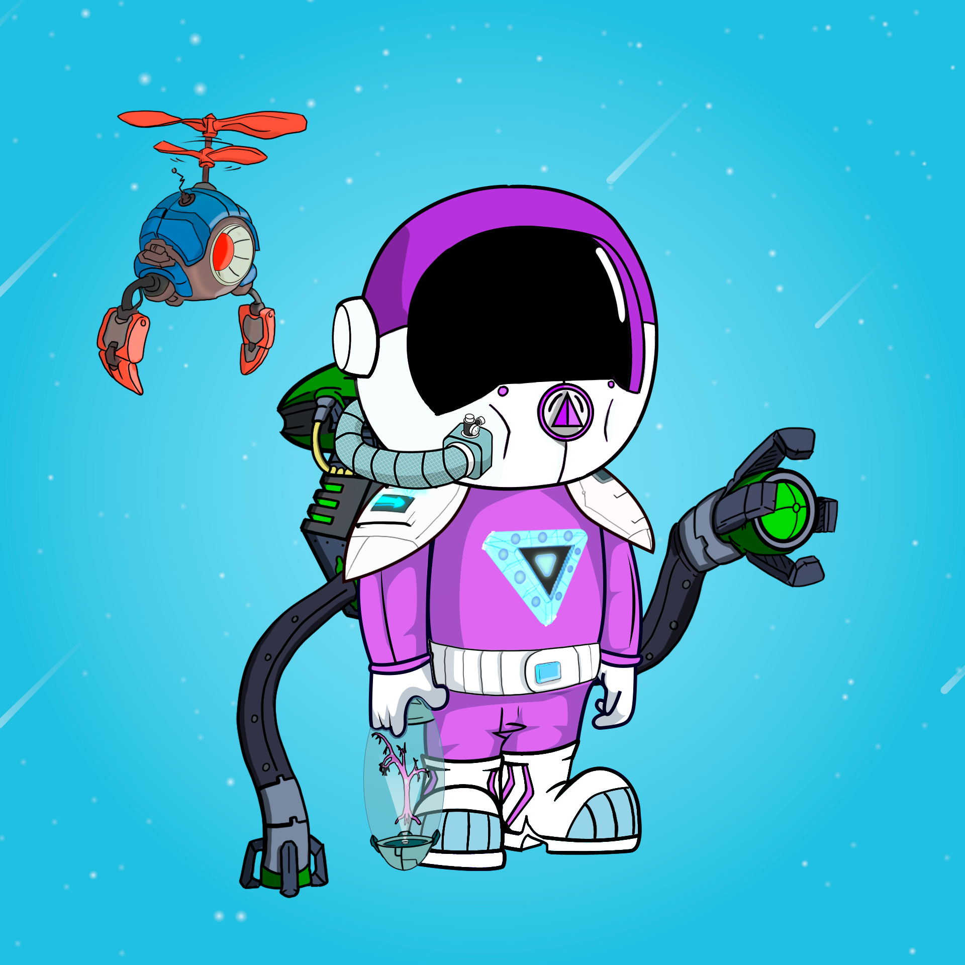 Galactic Astros #2346 NFT on Algorand