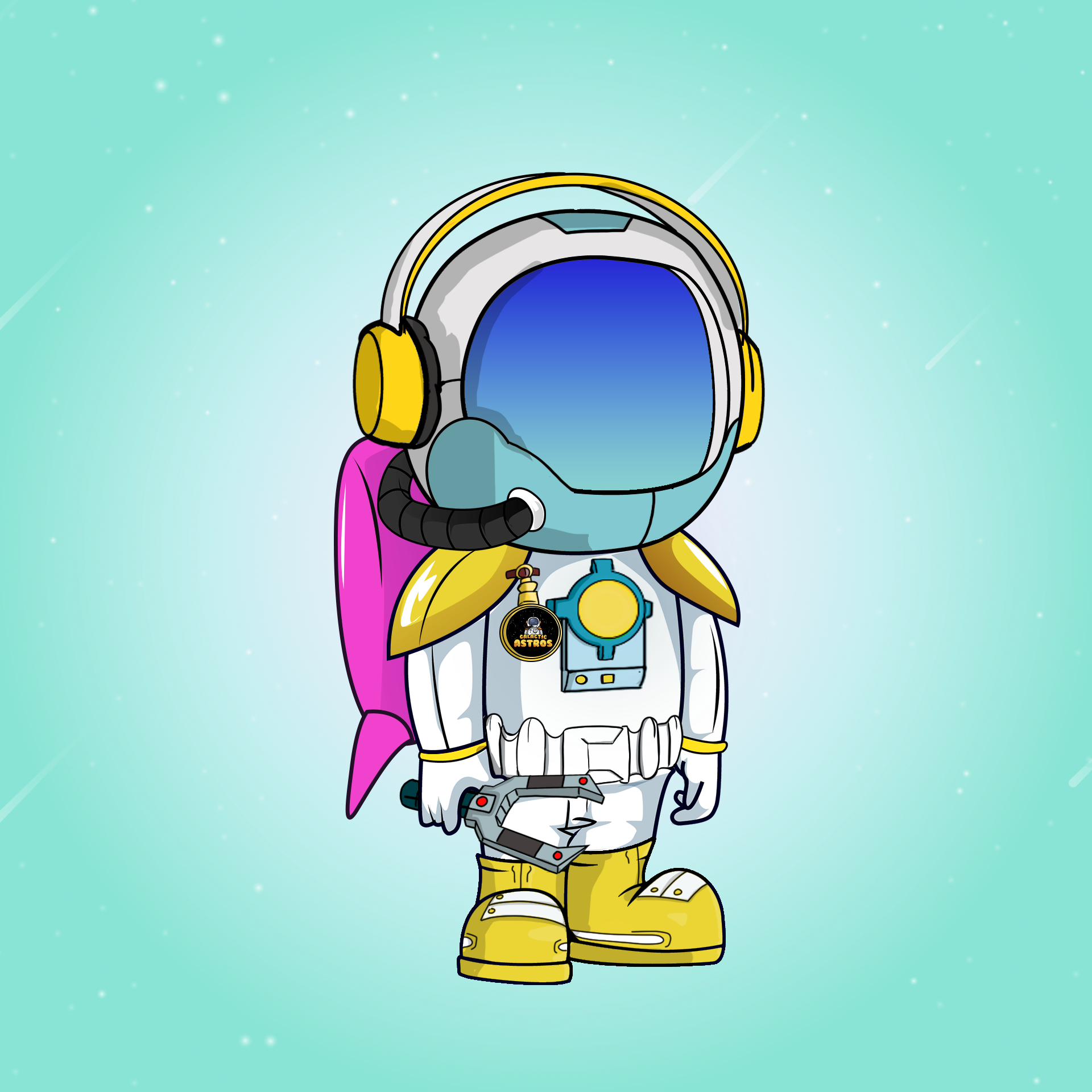 Galactic Astros #2348 NFT on Algorand