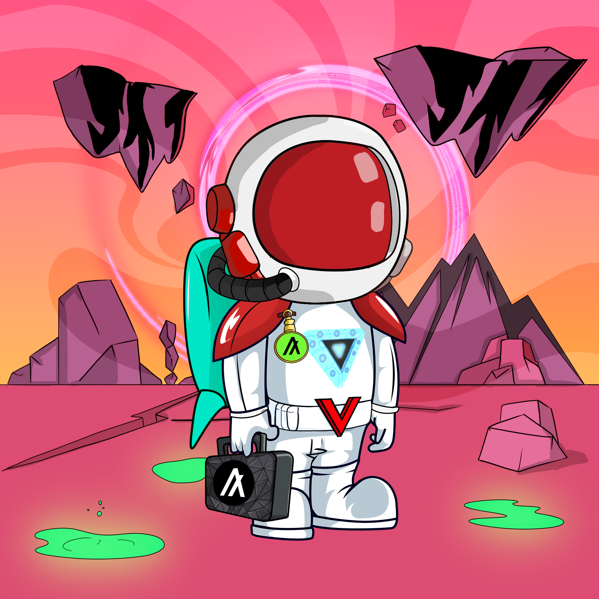 Galactic Astros #2349 NFT on Algorand