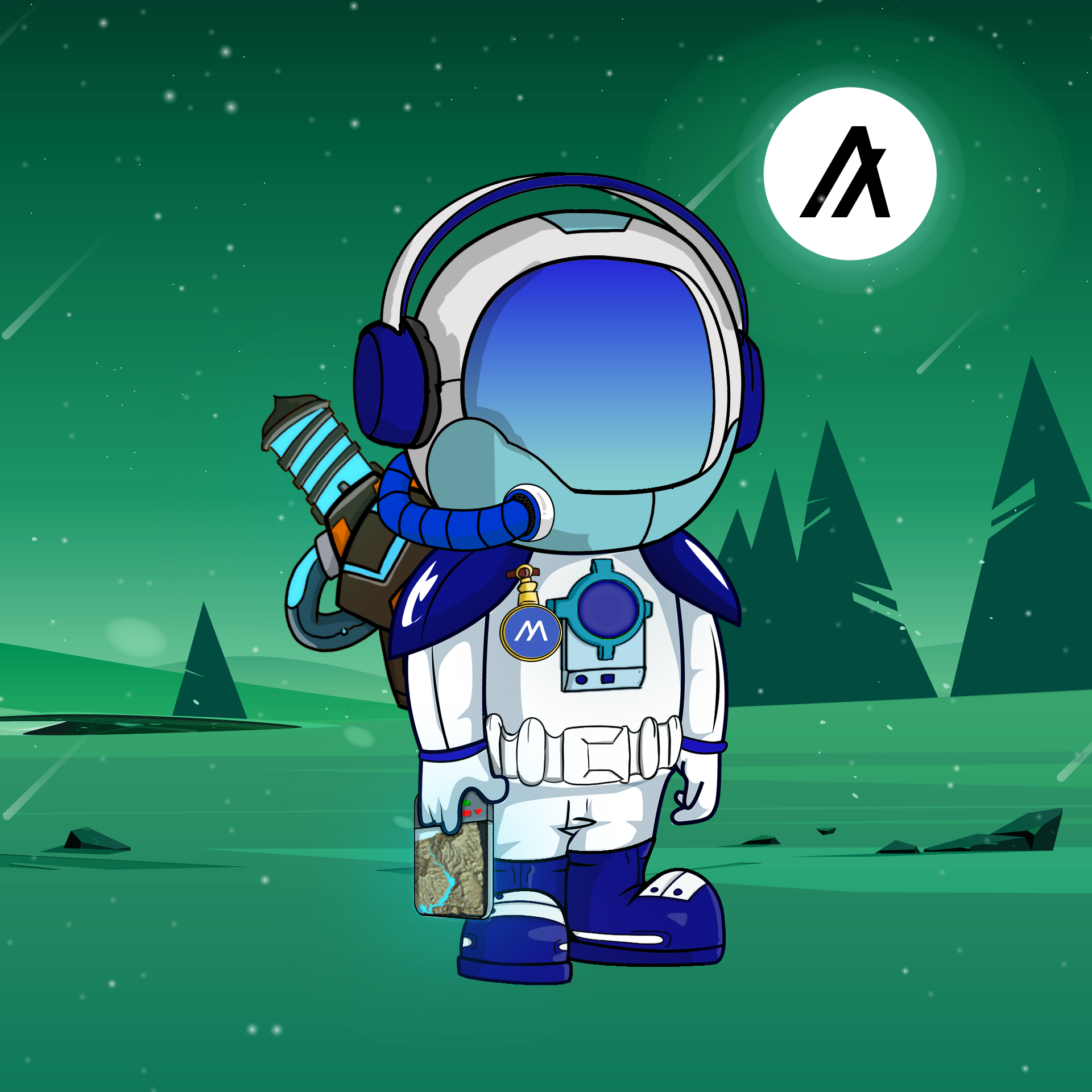 Galactic Astros #2351 NFT on Algorand