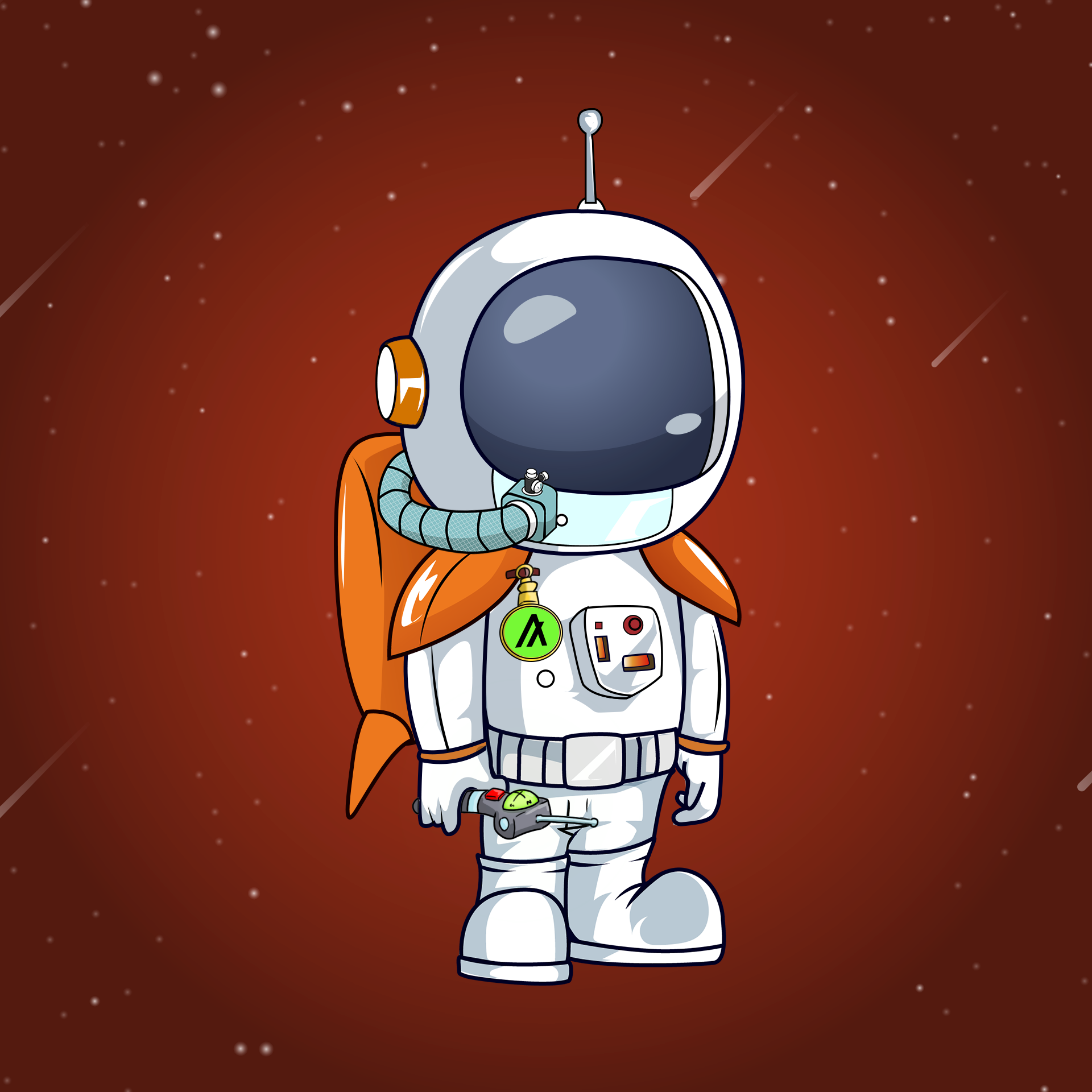 Galactic Astros #2352 NFT on Algorand