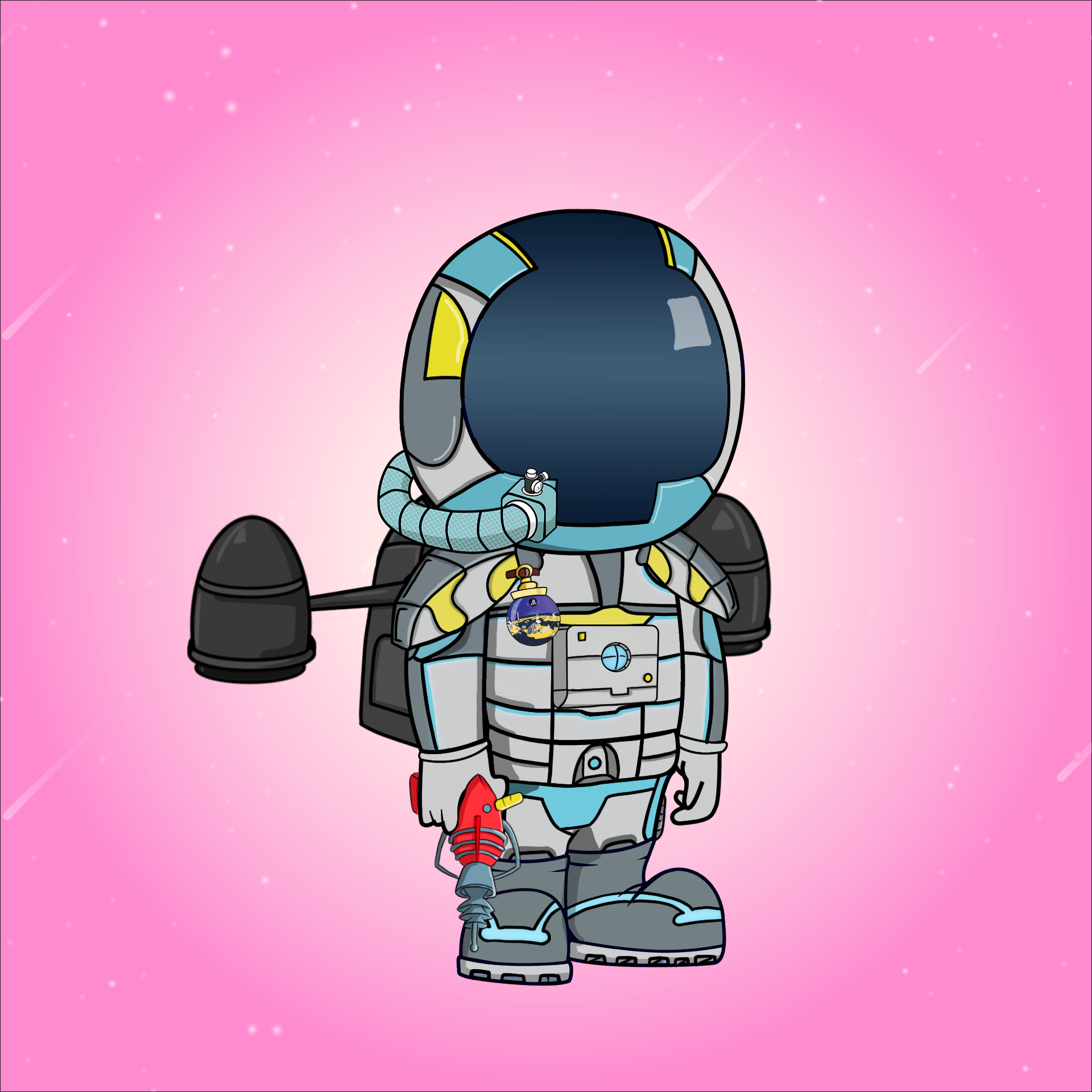 Galactic Astros #2356 NFT on Algorand