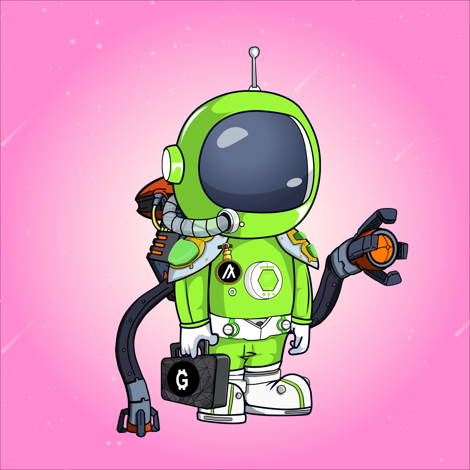Galactic Astros #2374 NFT on Algorand