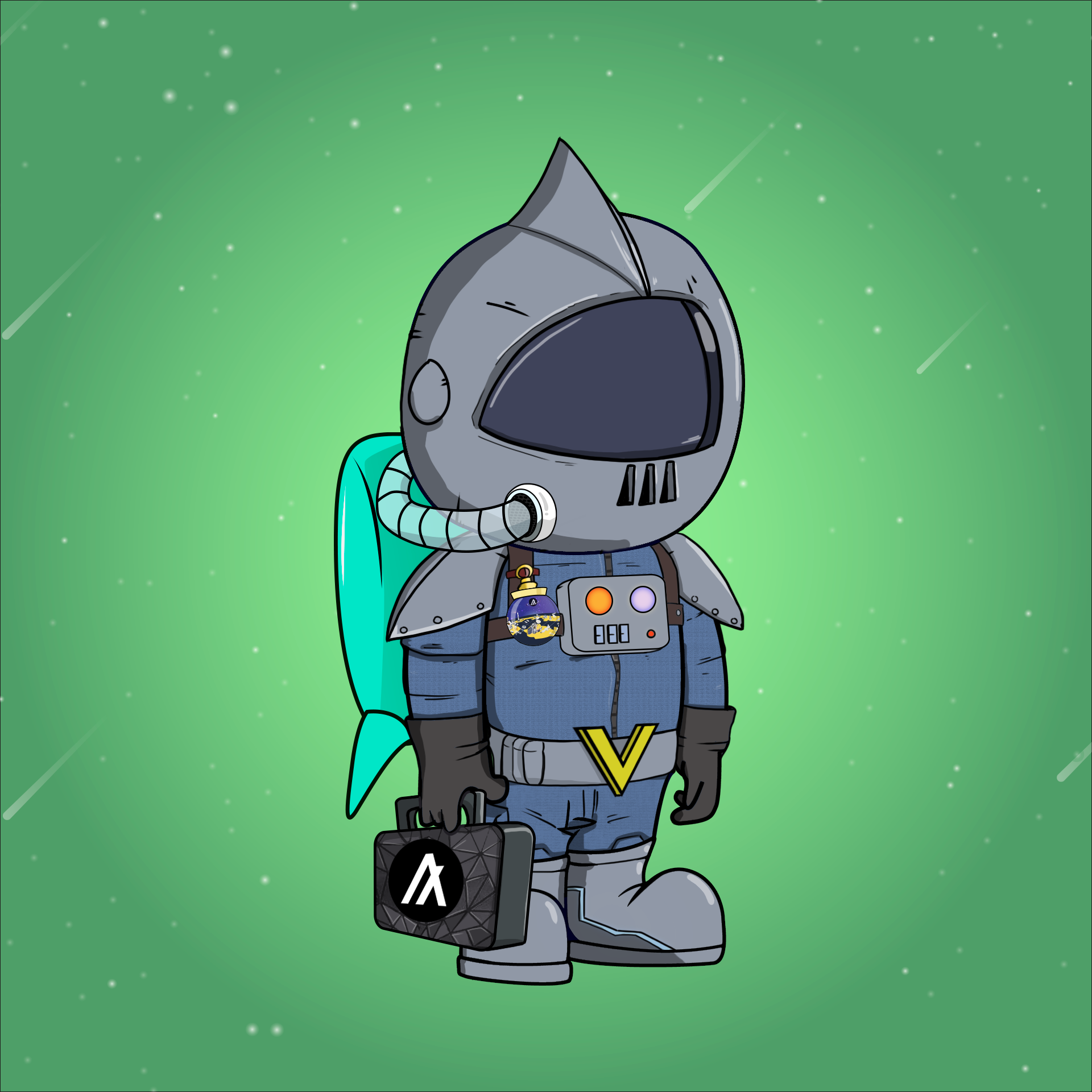 Galactic Astros #2385 NFT on Algorand