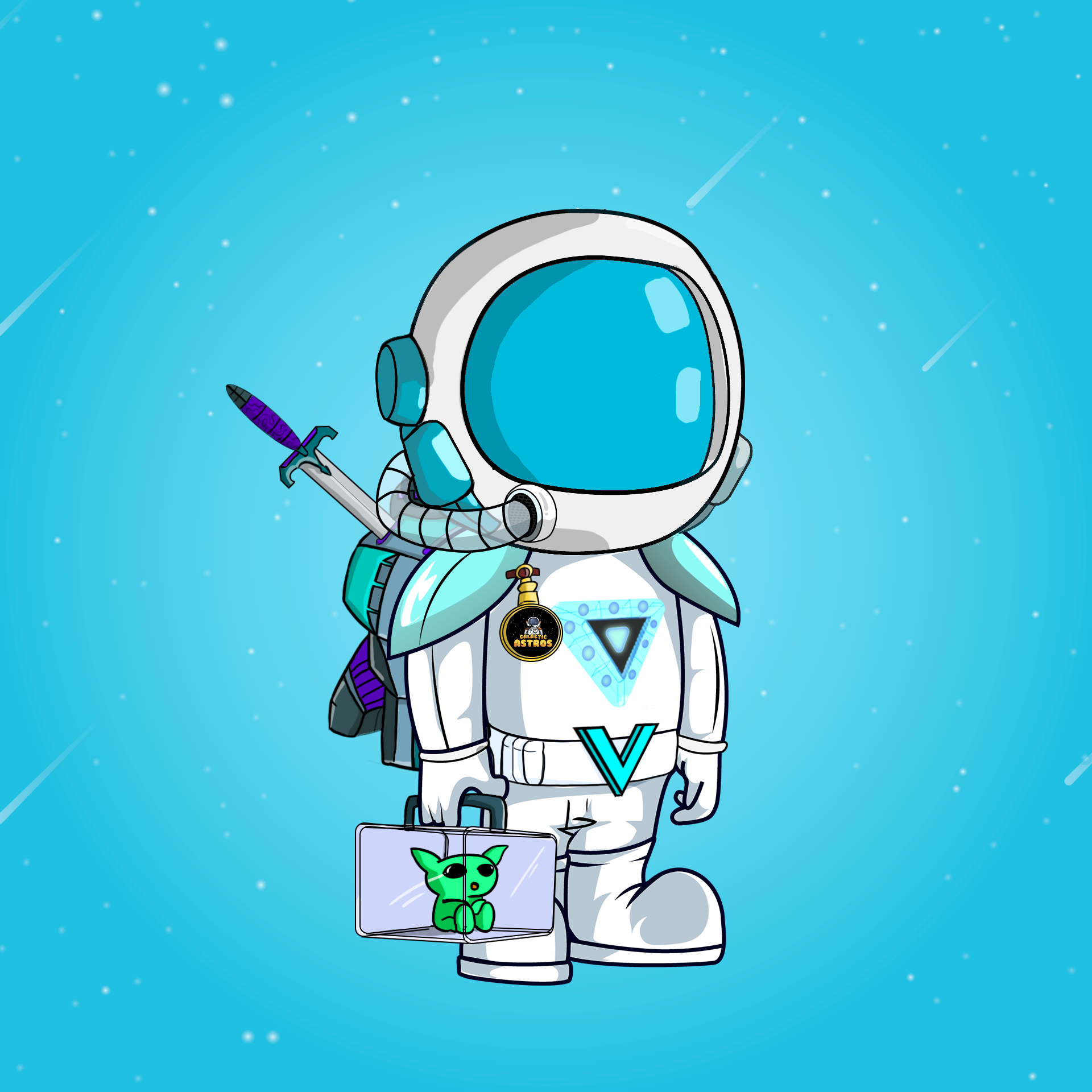 Galactic Astros #2386 NFT on Algorand