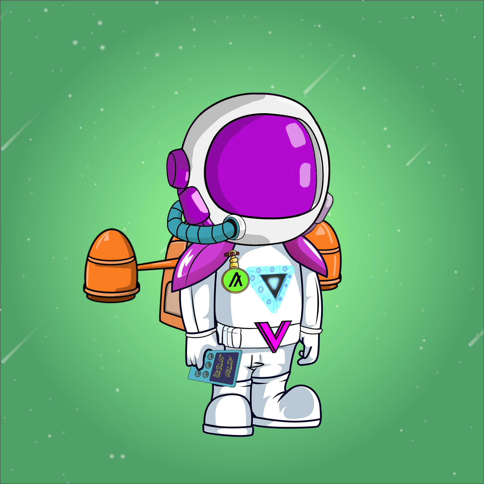 Galactic Astros #2388 NFT on Algorand