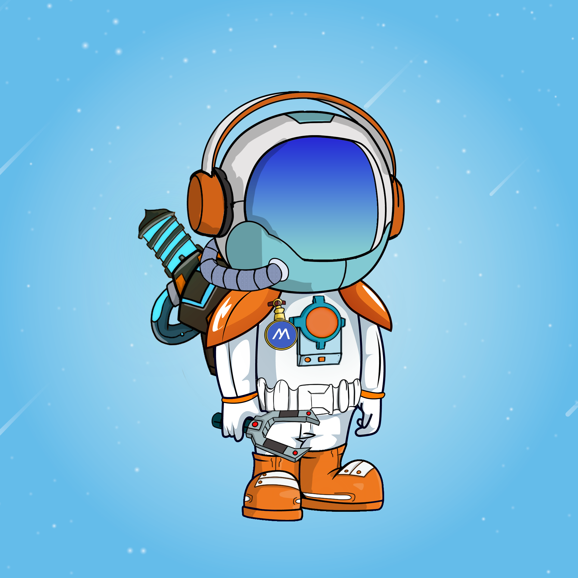 Galactic Astros #2390 NFT on Algorand