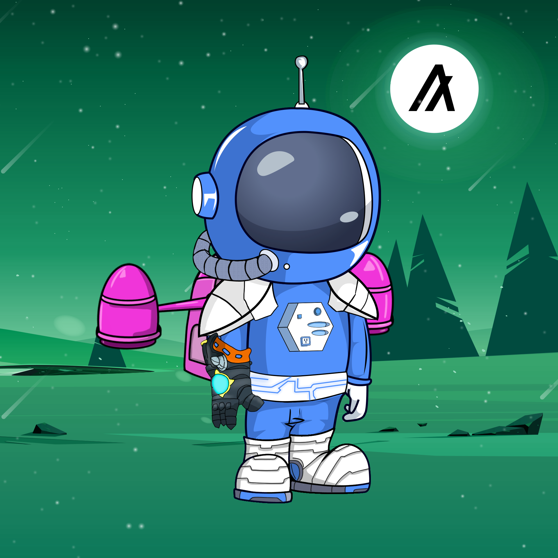 Galactic Astros #2391 NFT on Algorand