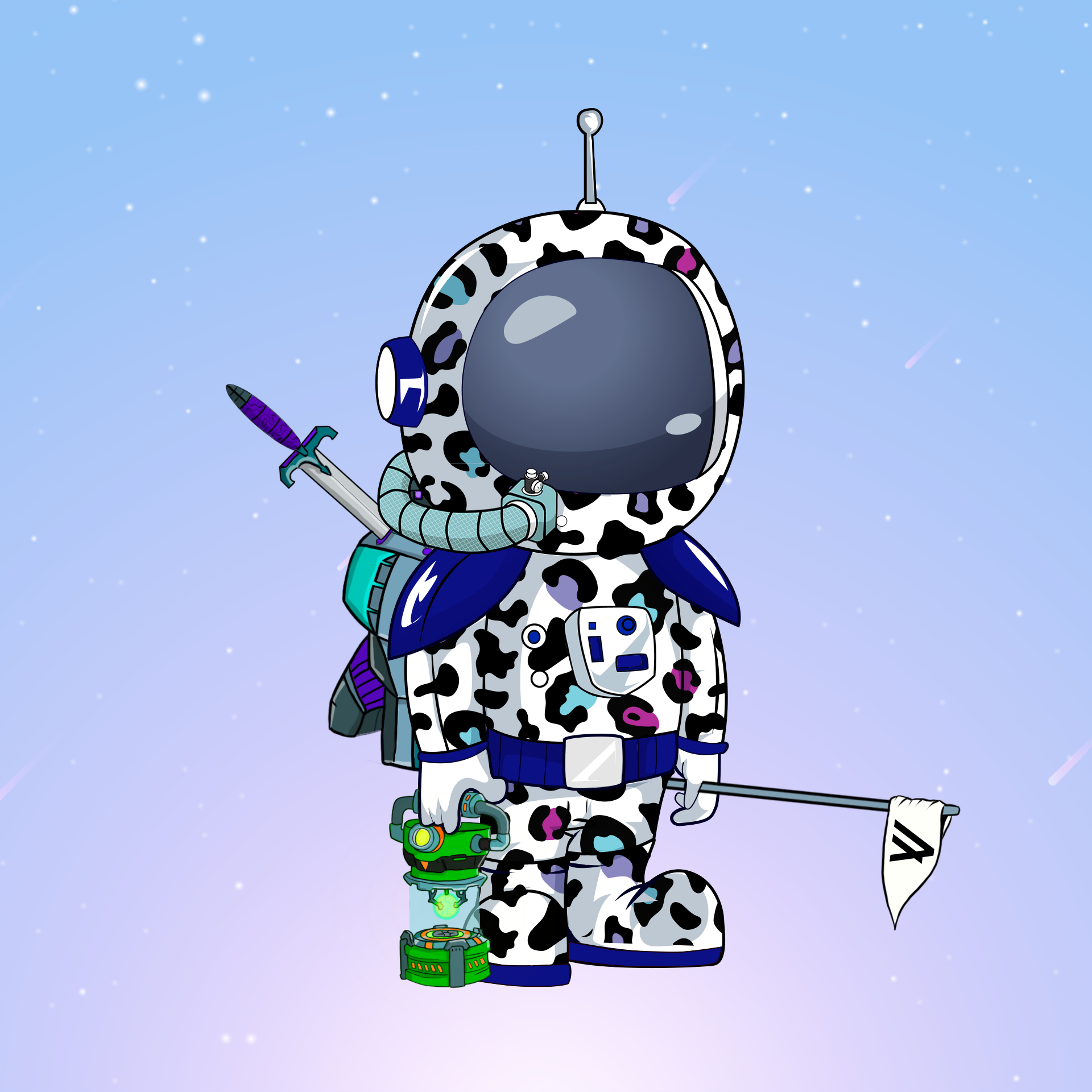 Galactic Astros #2397 NFT on Algorand