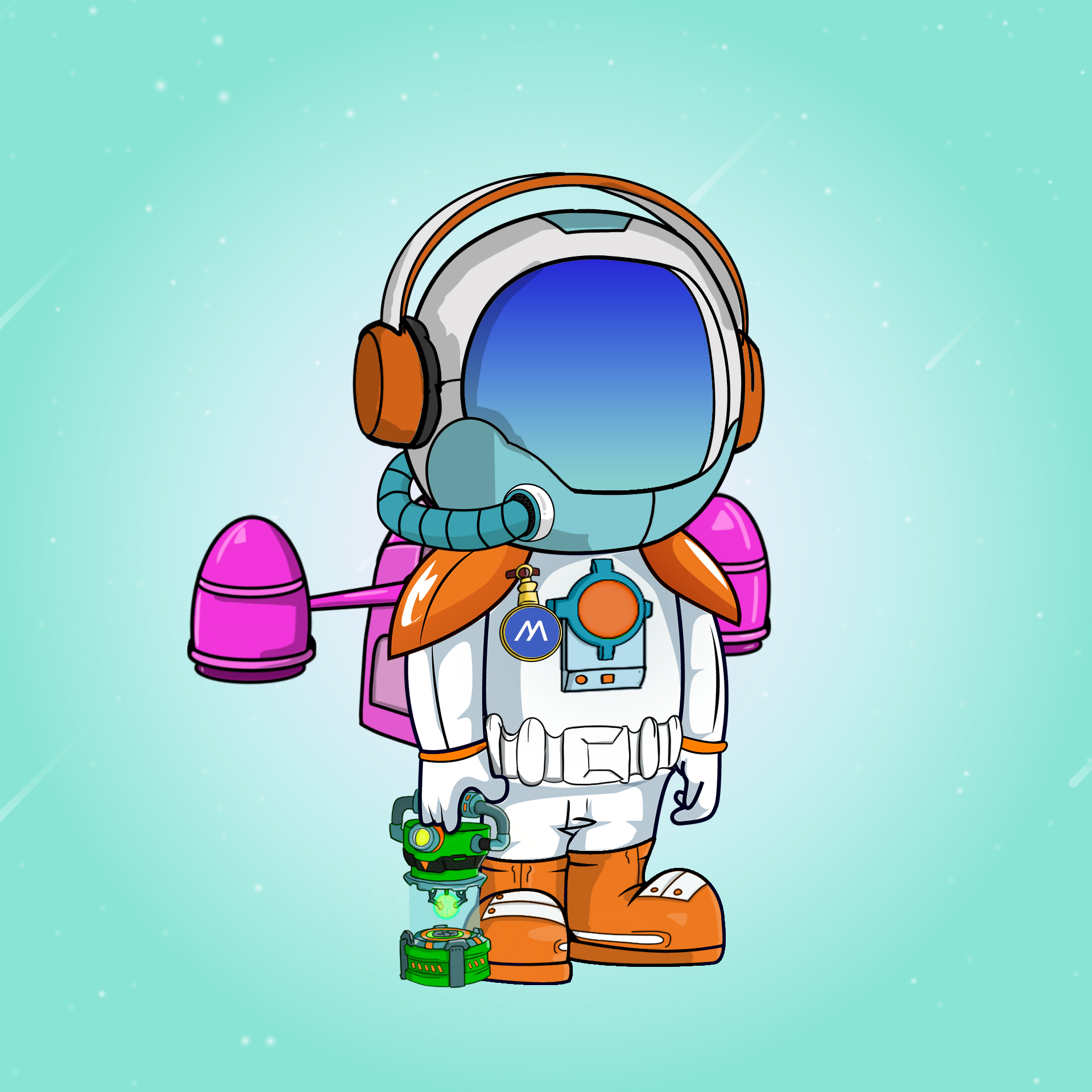 Galactic Astros #2405 NFT on Algorand