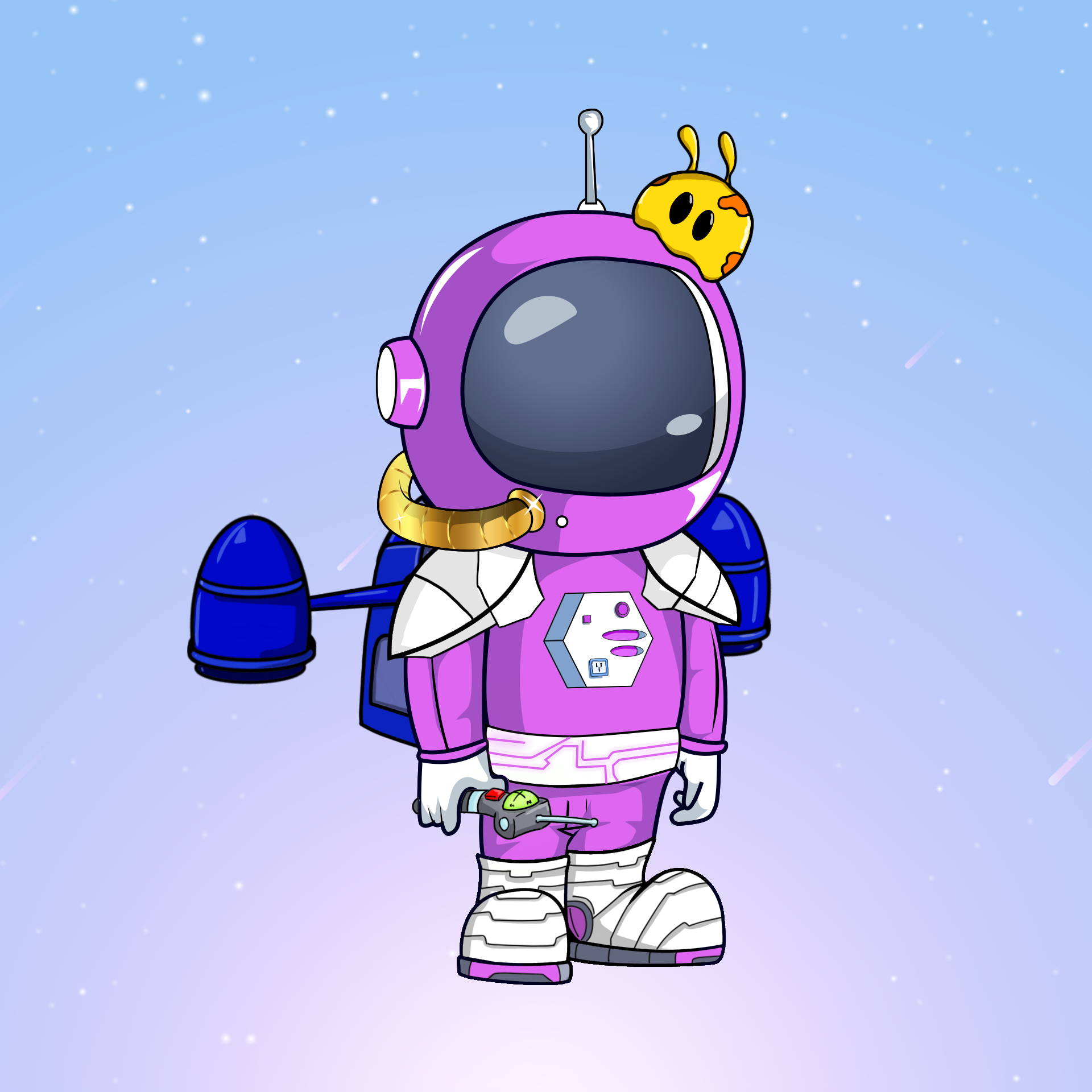 Galactic Astros #241 NFT on Algorand