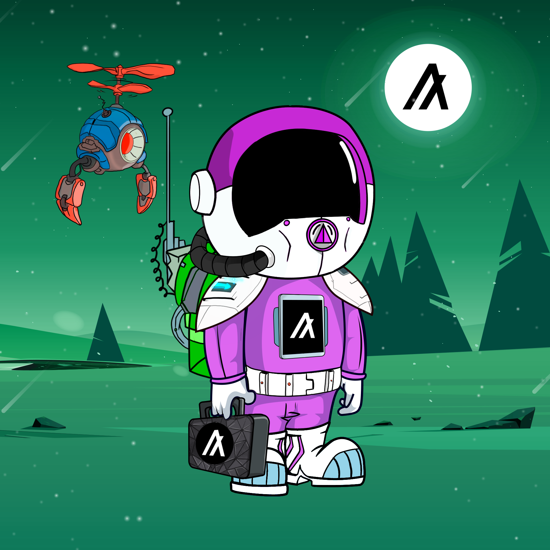 Galactic Astros #2429 NFT on Algorand