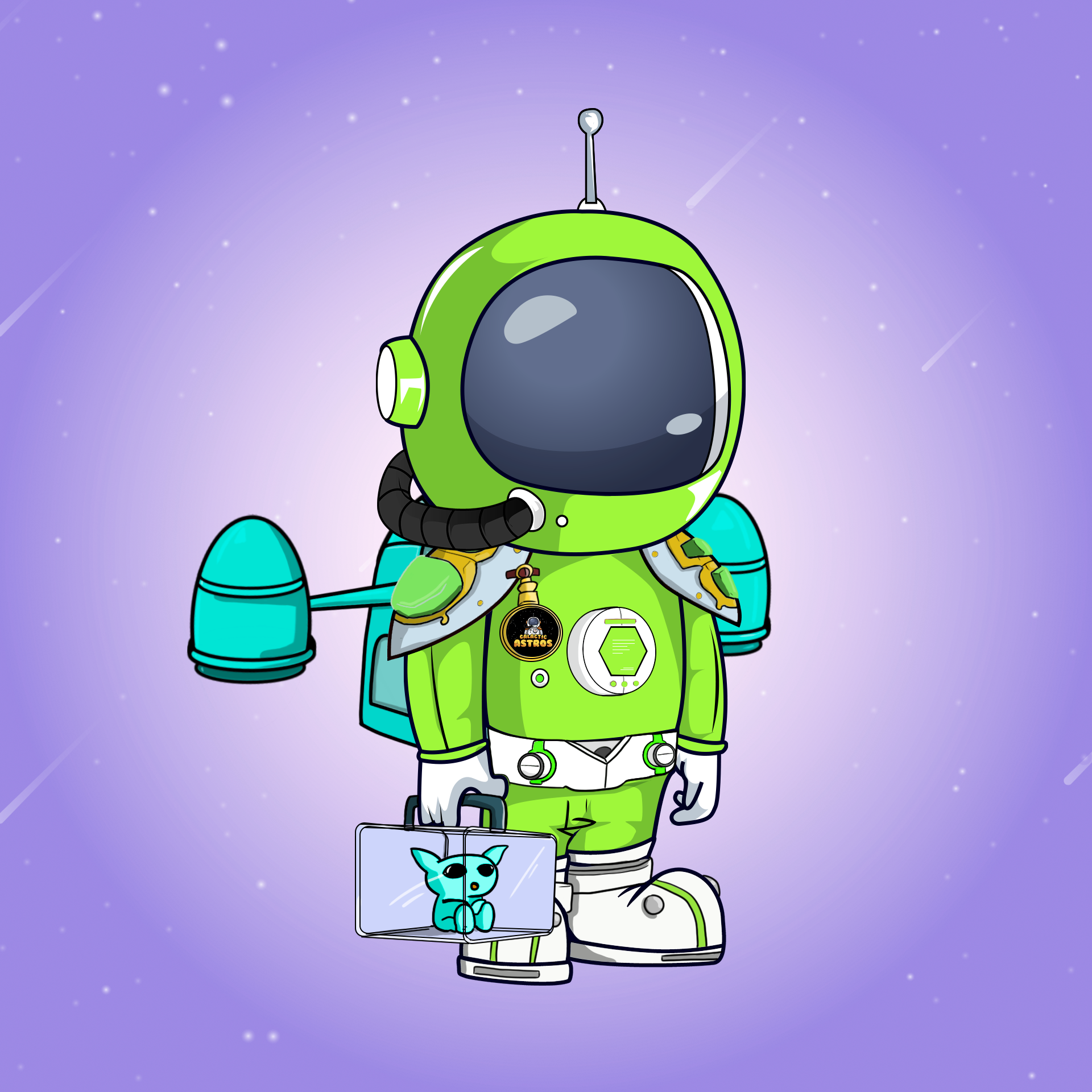 Galactic Astros #243 NFT on Algorand