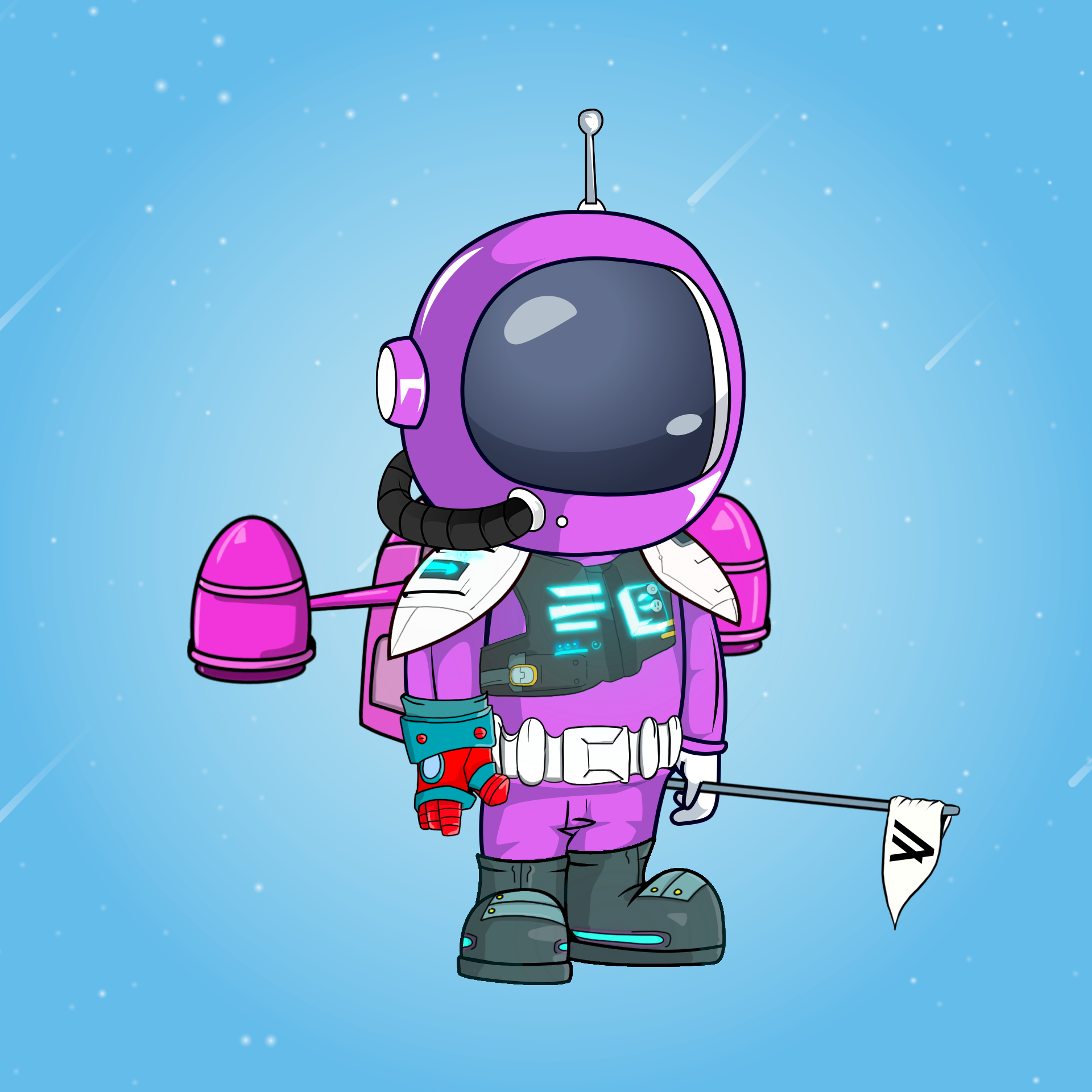 Galactic Astros #2432 NFT on Algorand