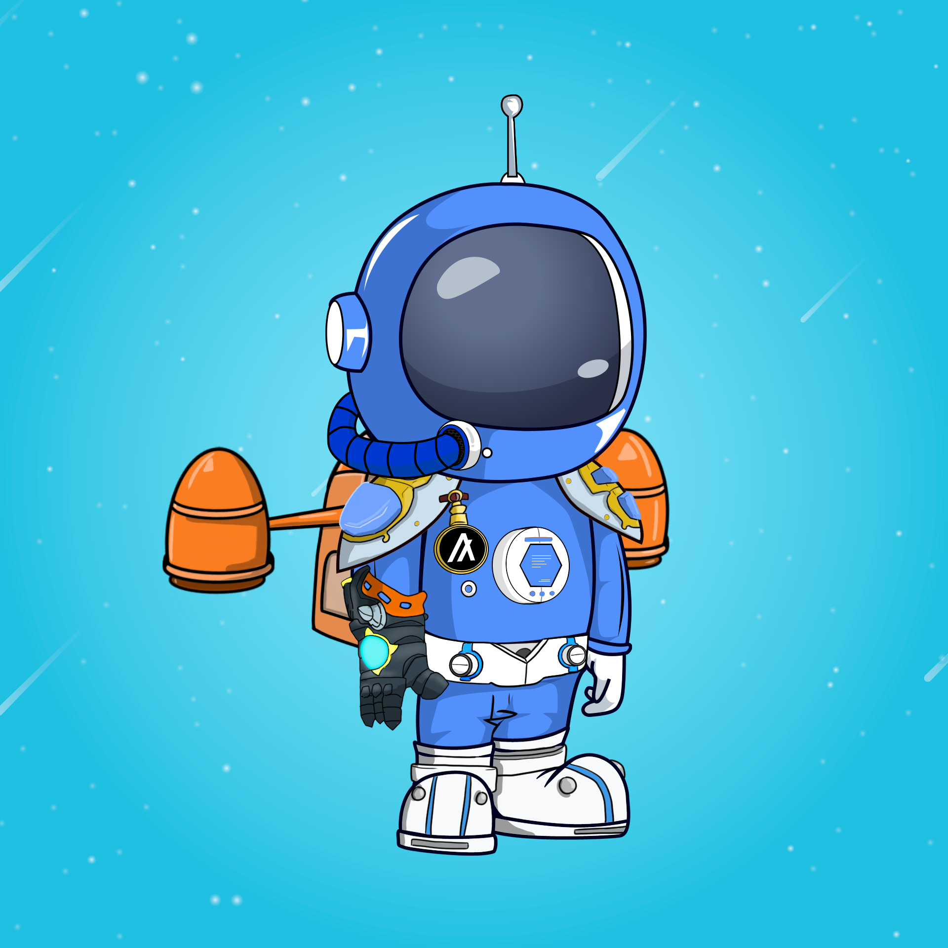 Galactic Astros #2433 NFT on Algorand