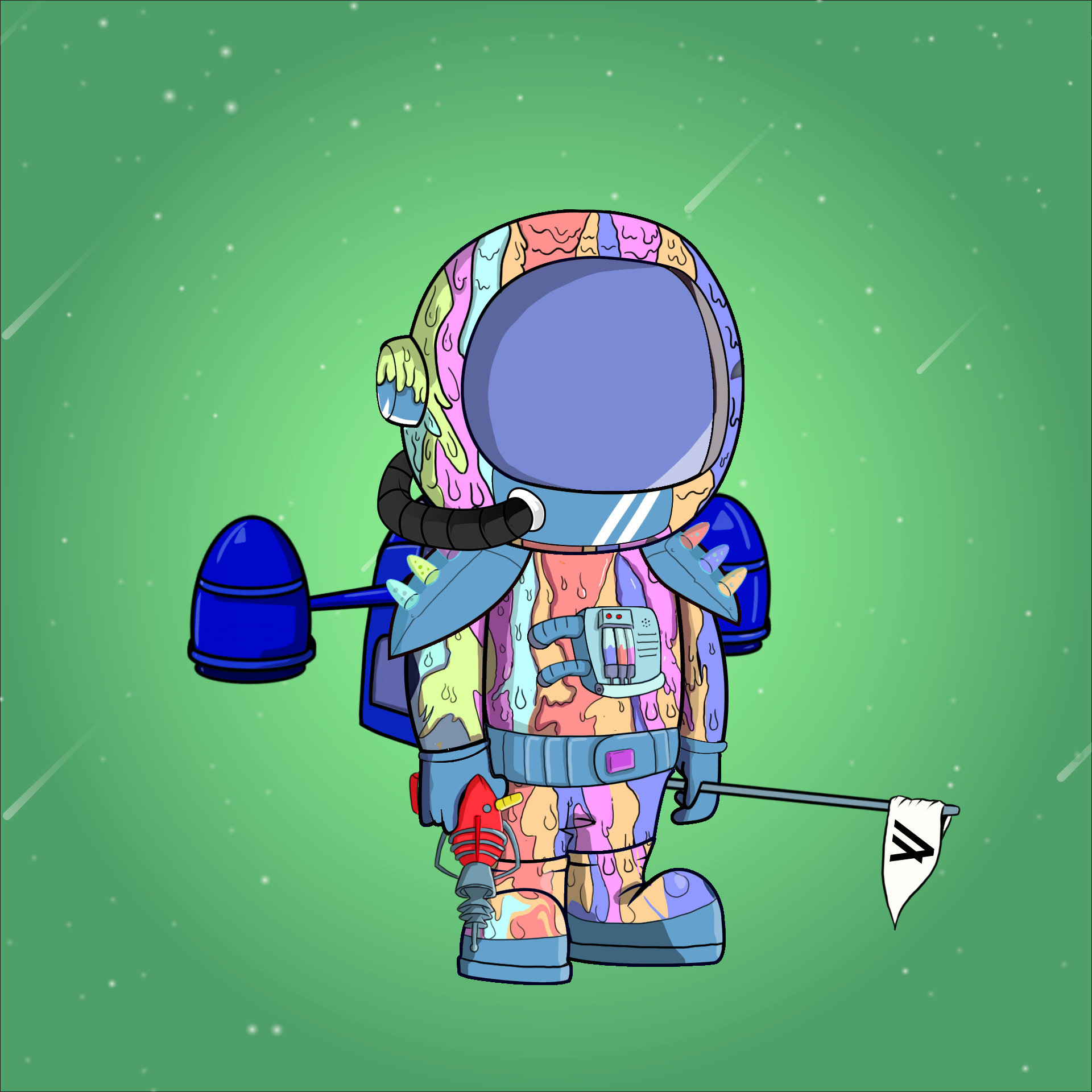 Galactic Astros #2436 NFT on Algorand