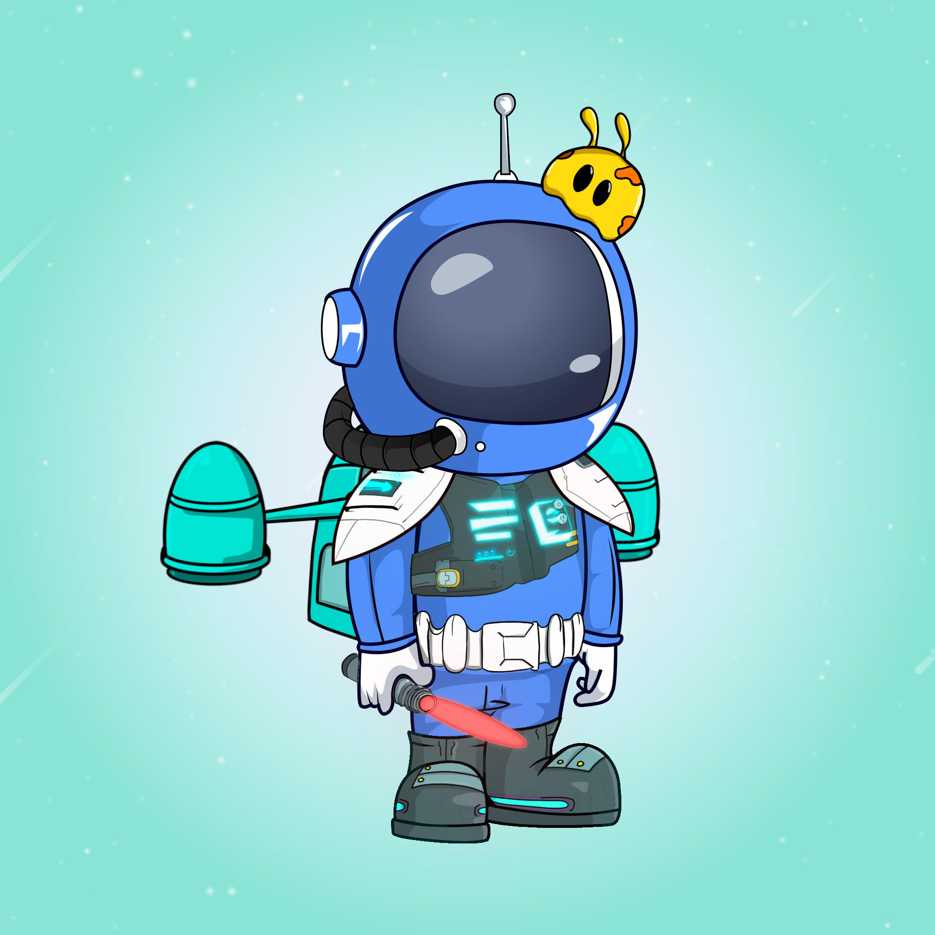 Galactic Astros #2439 NFT on Algorand